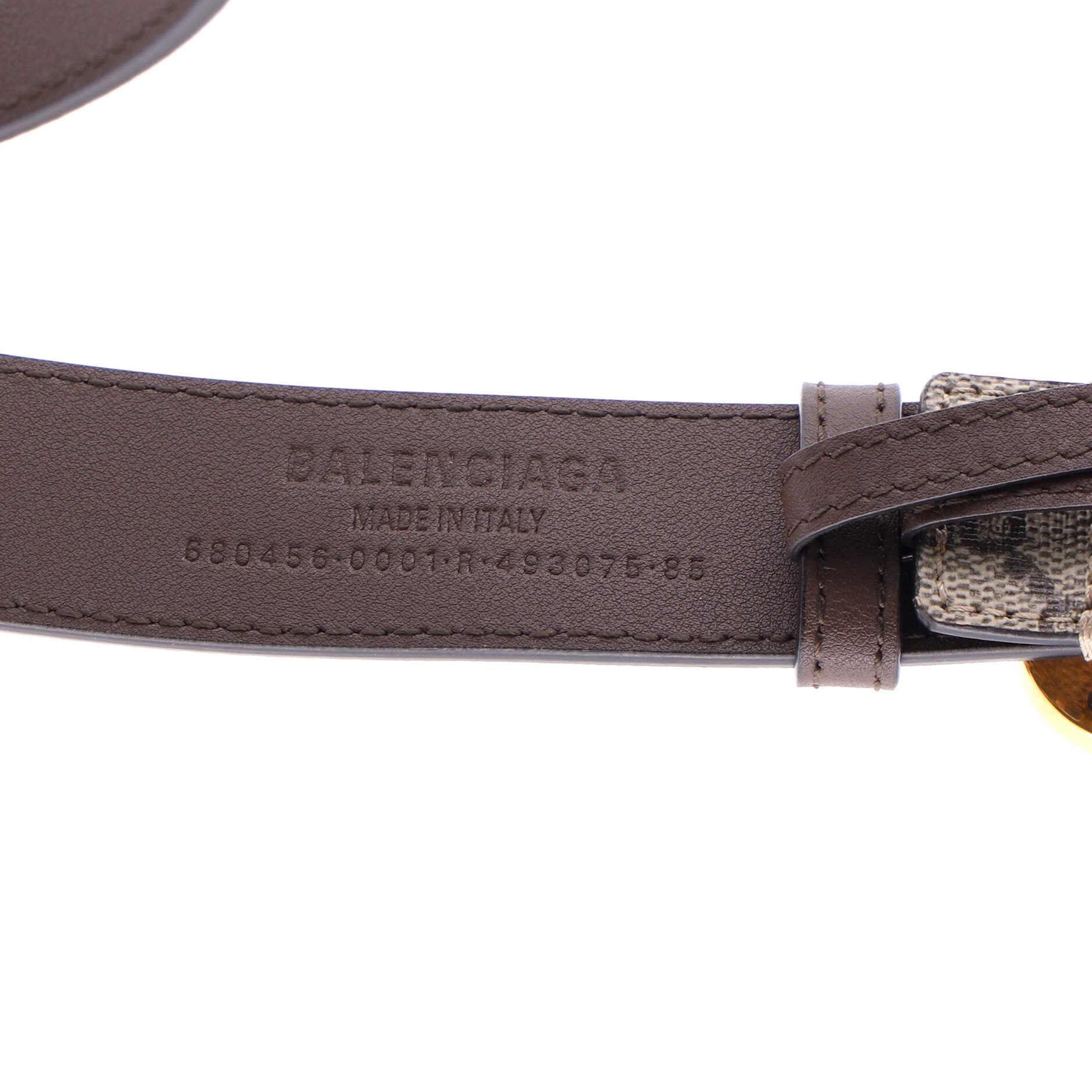 x Gucci The Hacker Project BB Belt BB Coated Canvas Wide