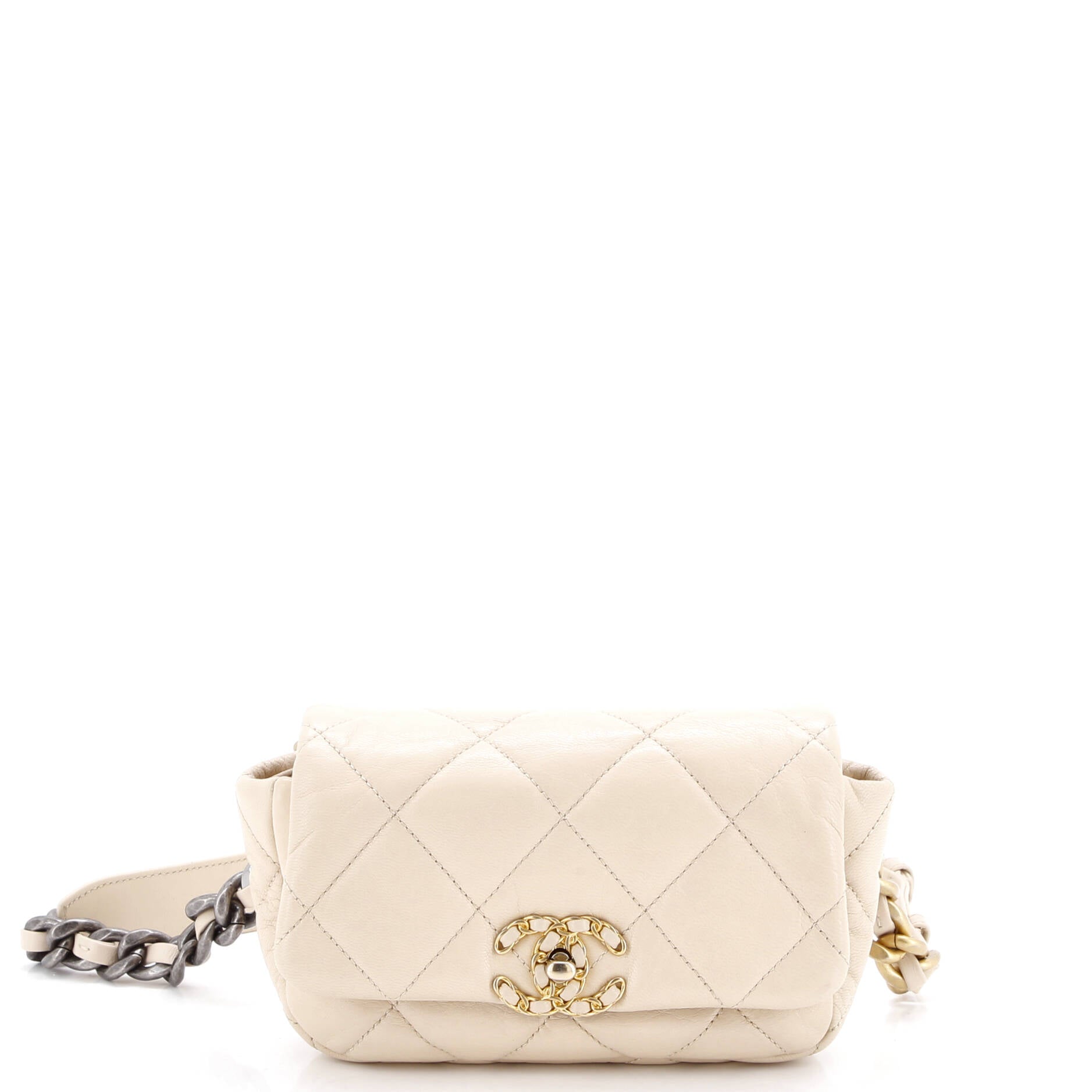 19 Belt Bag Quilted Leather