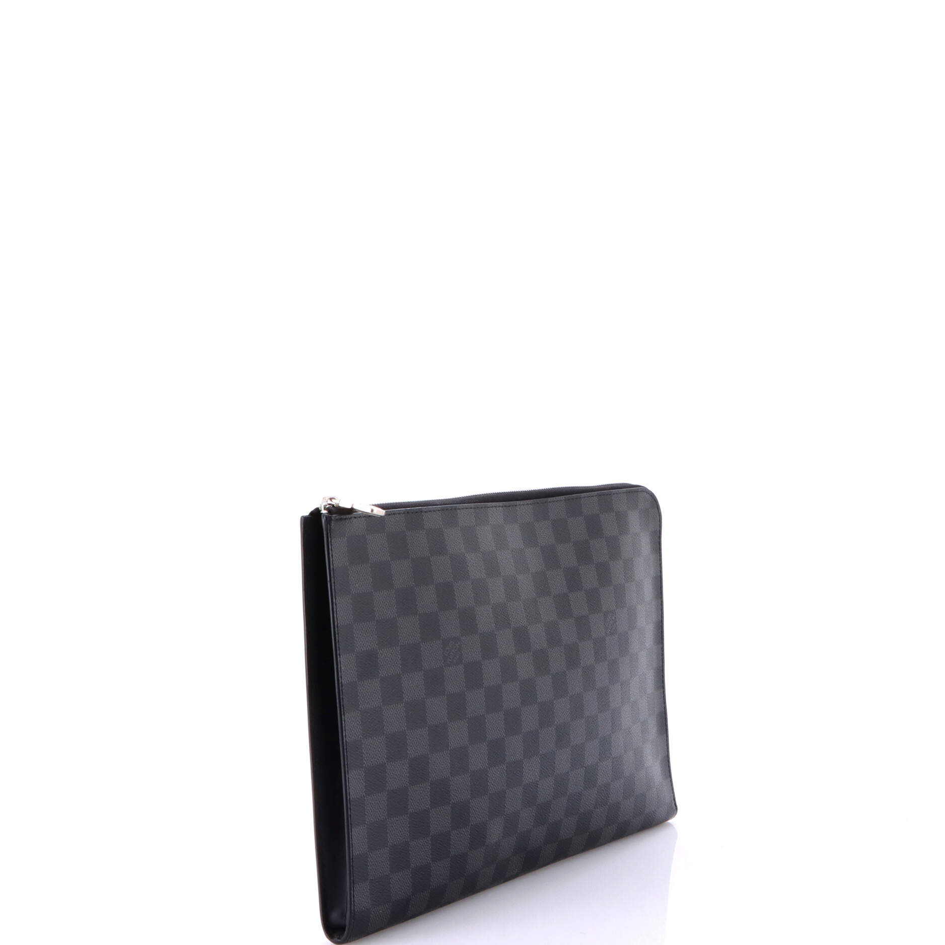 Zip Around Pochette Jour Damier Graphite GM