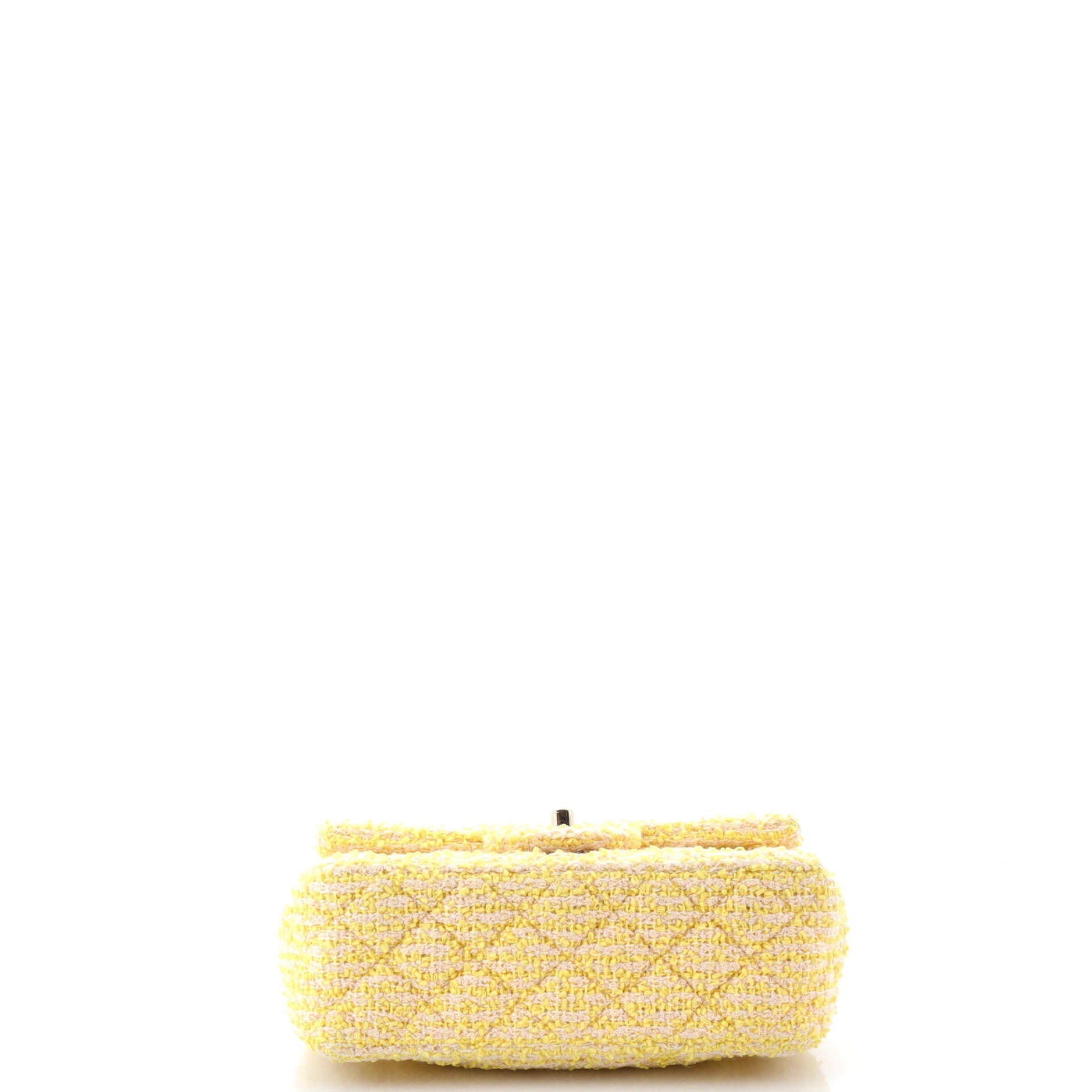 Classic Single Flap Bag Quilted Tweed Mini