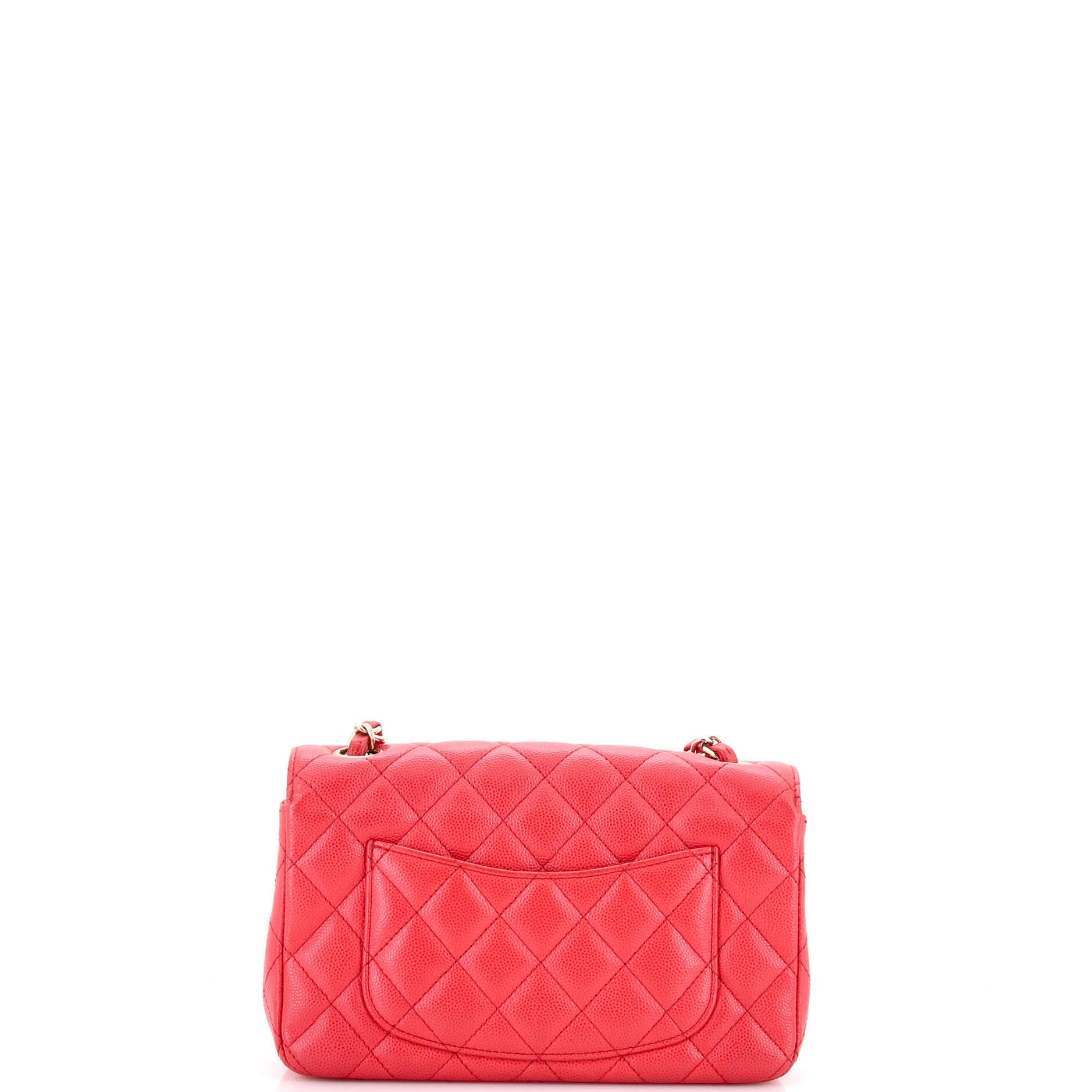 Classic Single Flap Bag Quilted Caviar Mini