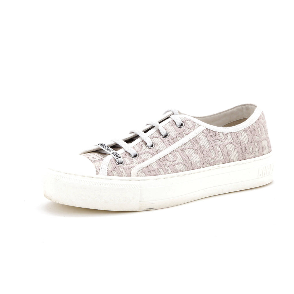 Women's Walk'N'Dior Sneakers Oblique Canvas