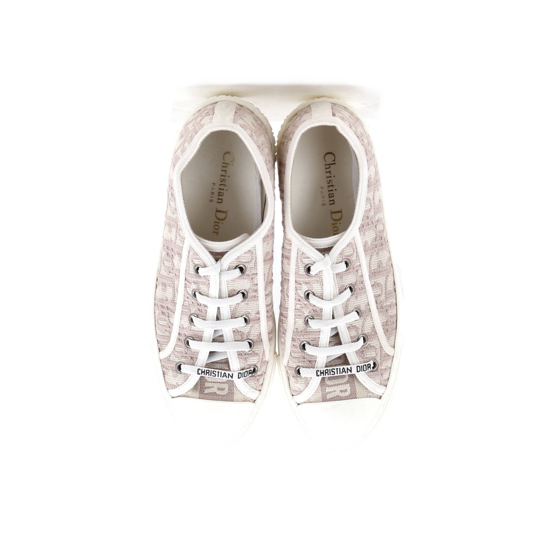 Women's Walk'N'Dior Sneakers Oblique Canvas