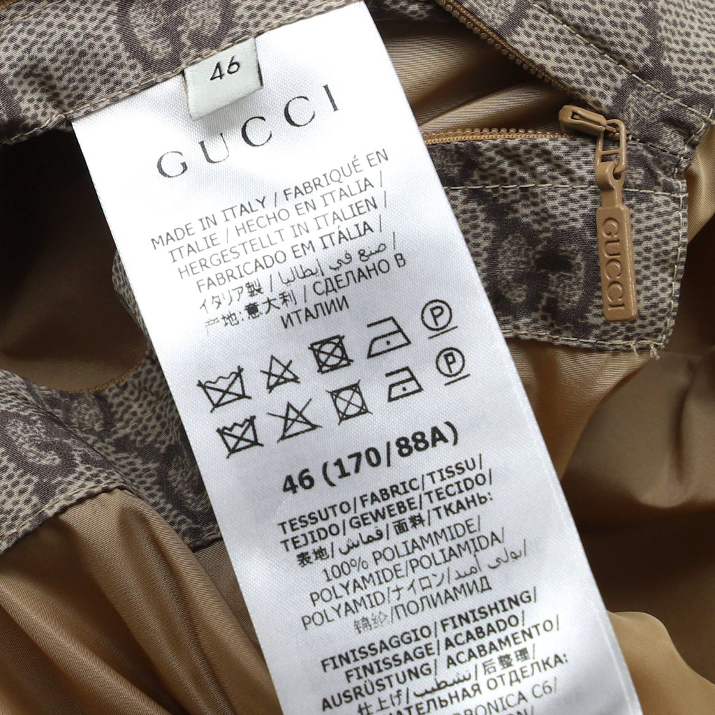 Men's Fake/Not Windbreaker Printed GG Polyamide