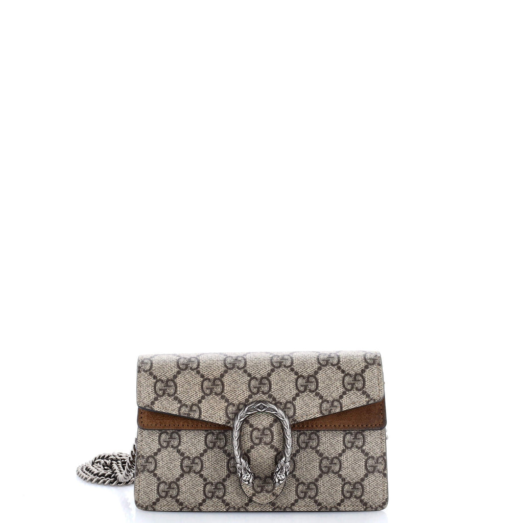 Dionysus Bag GG Coated Canvas Super Mini
