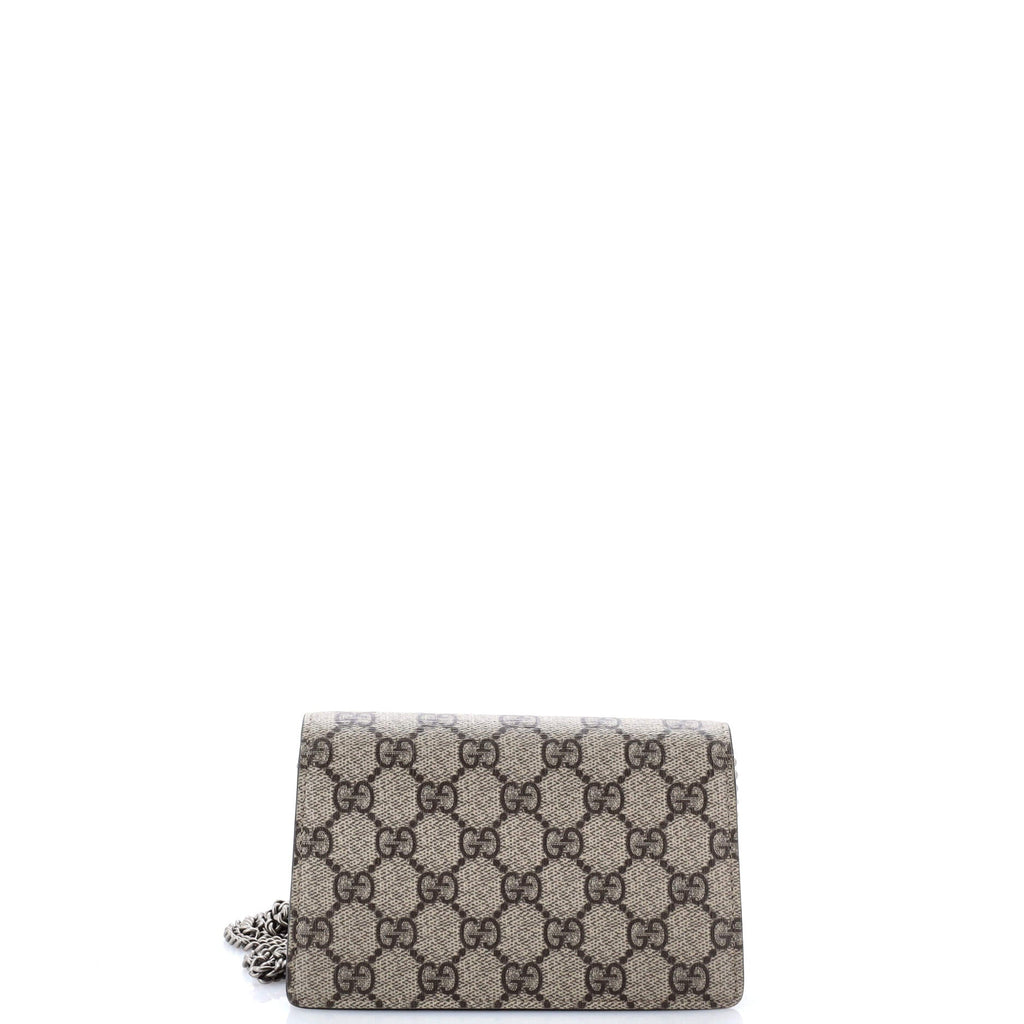 Dionysus Bag GG Coated Canvas Super Mini
