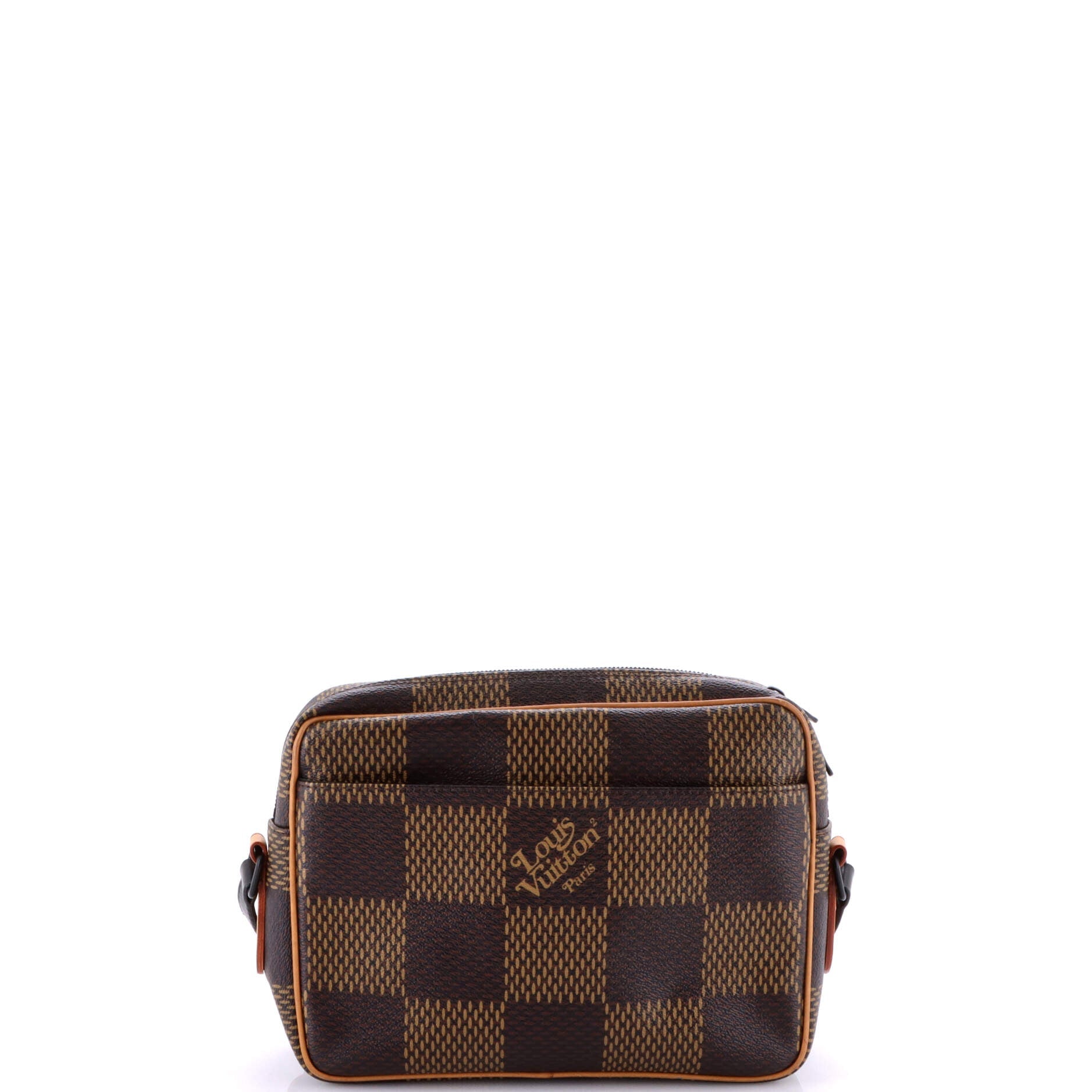 Nigo Nil Messenger Bag Limited Edition Giant Damier and Monogram Canvas PM