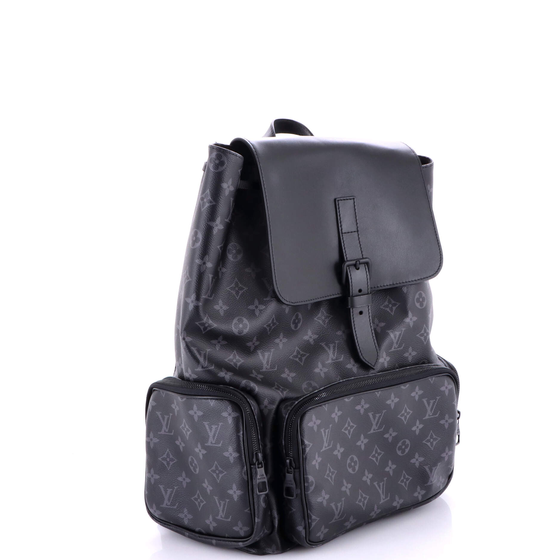 Trio Backpack Monogram Eclipse Canvas