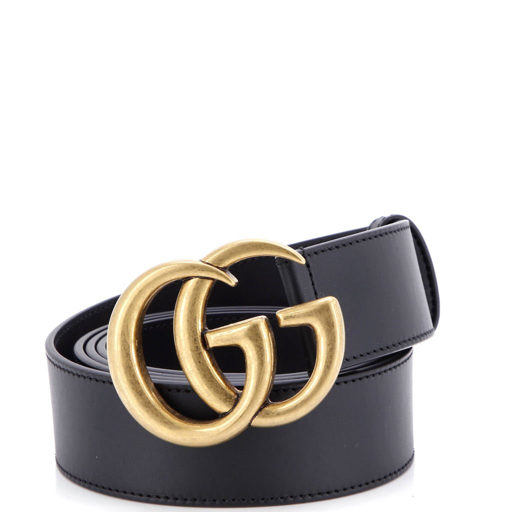 GG Marmont Belt Leather Wide