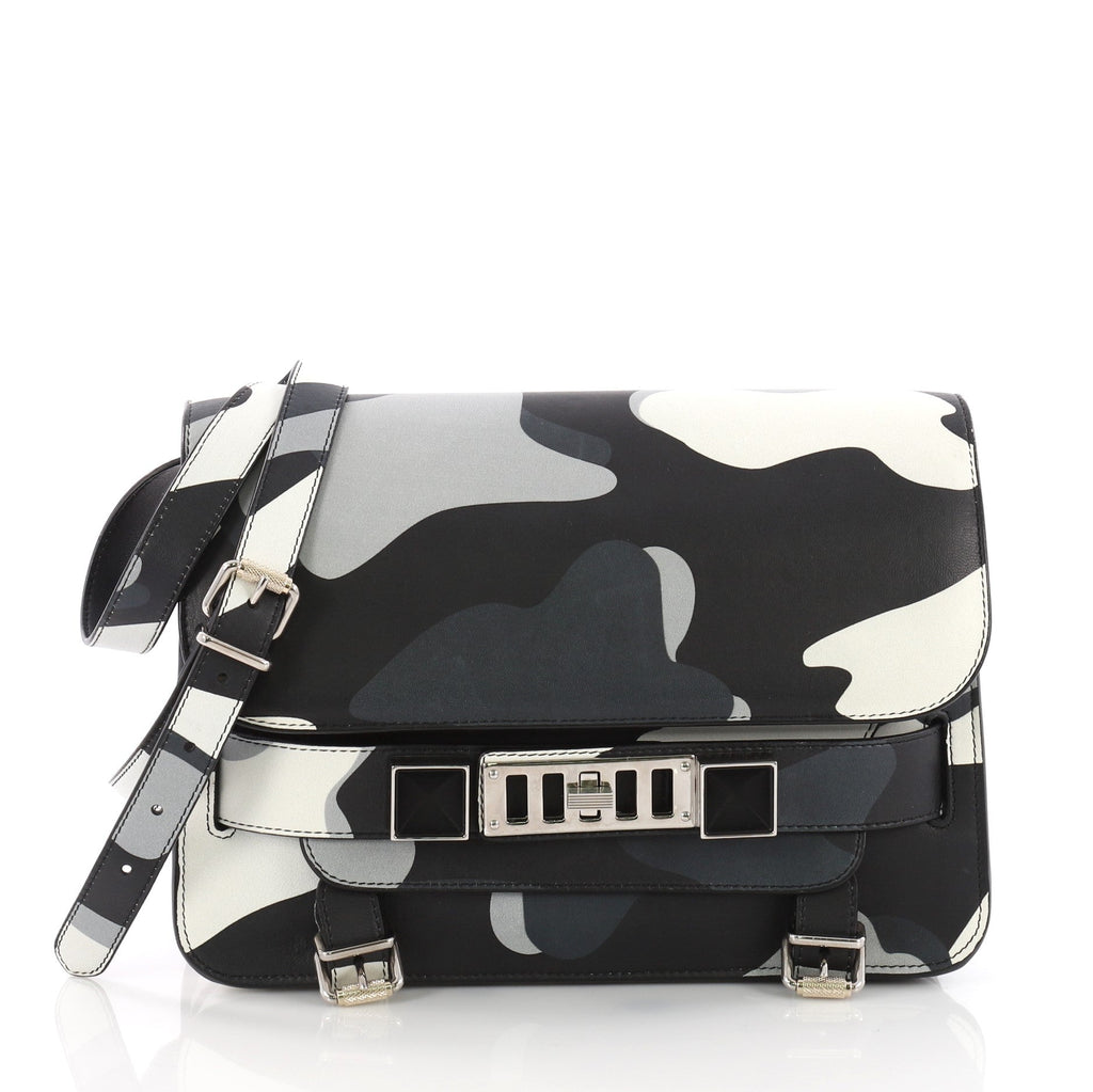 PS11 Crossbody Bag Printed Leather Mini