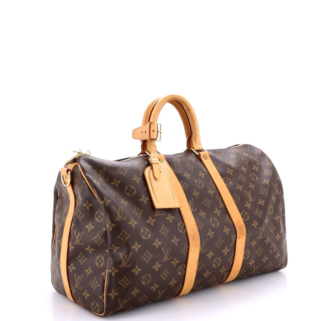 Keepall Bandouliere Bag Monogram Canvas 45