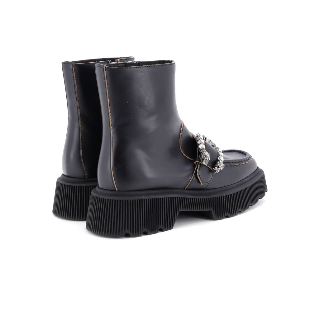 Women's Dionysus Platform Boots Leather