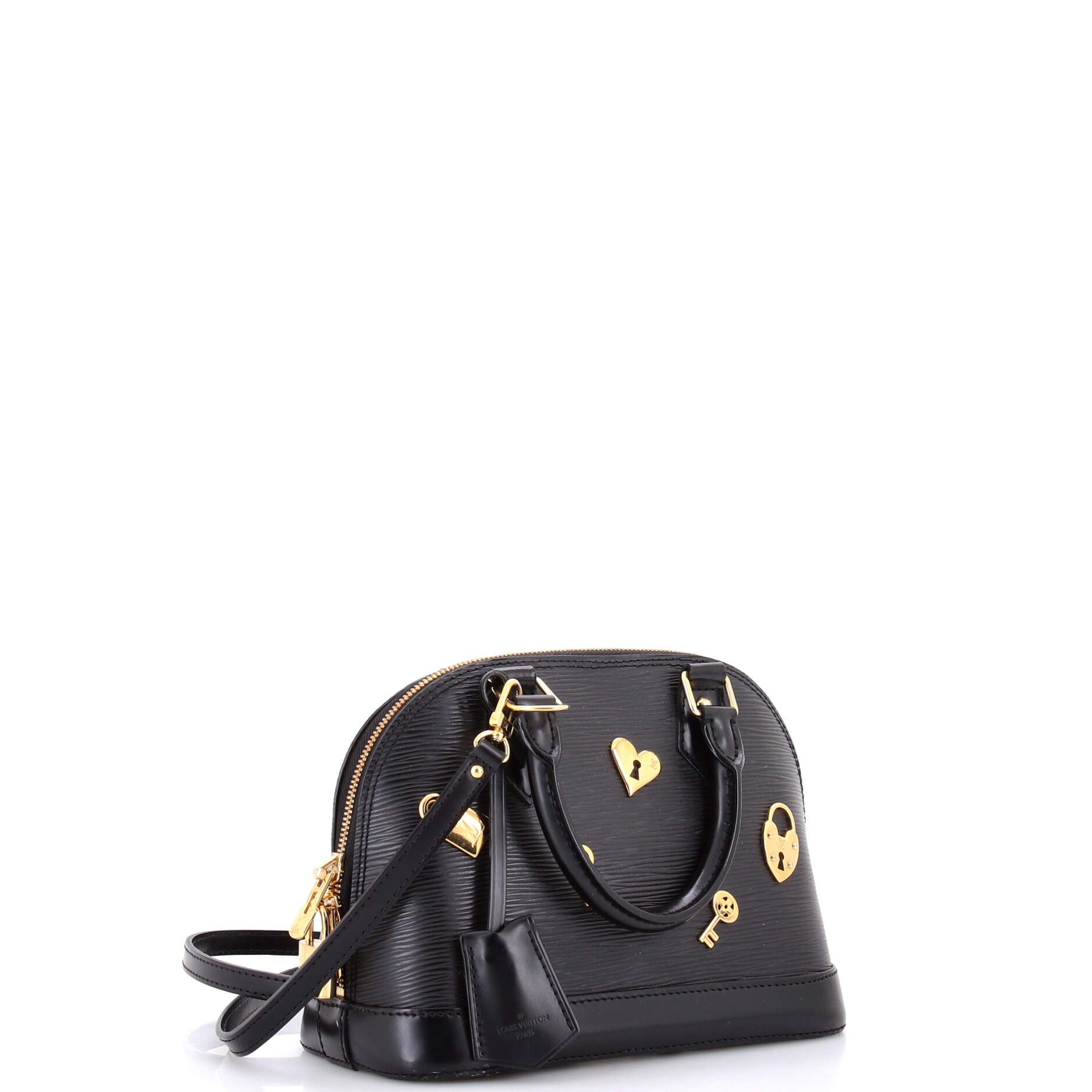 Alma Handbag Love Lock Epi Leather BB
