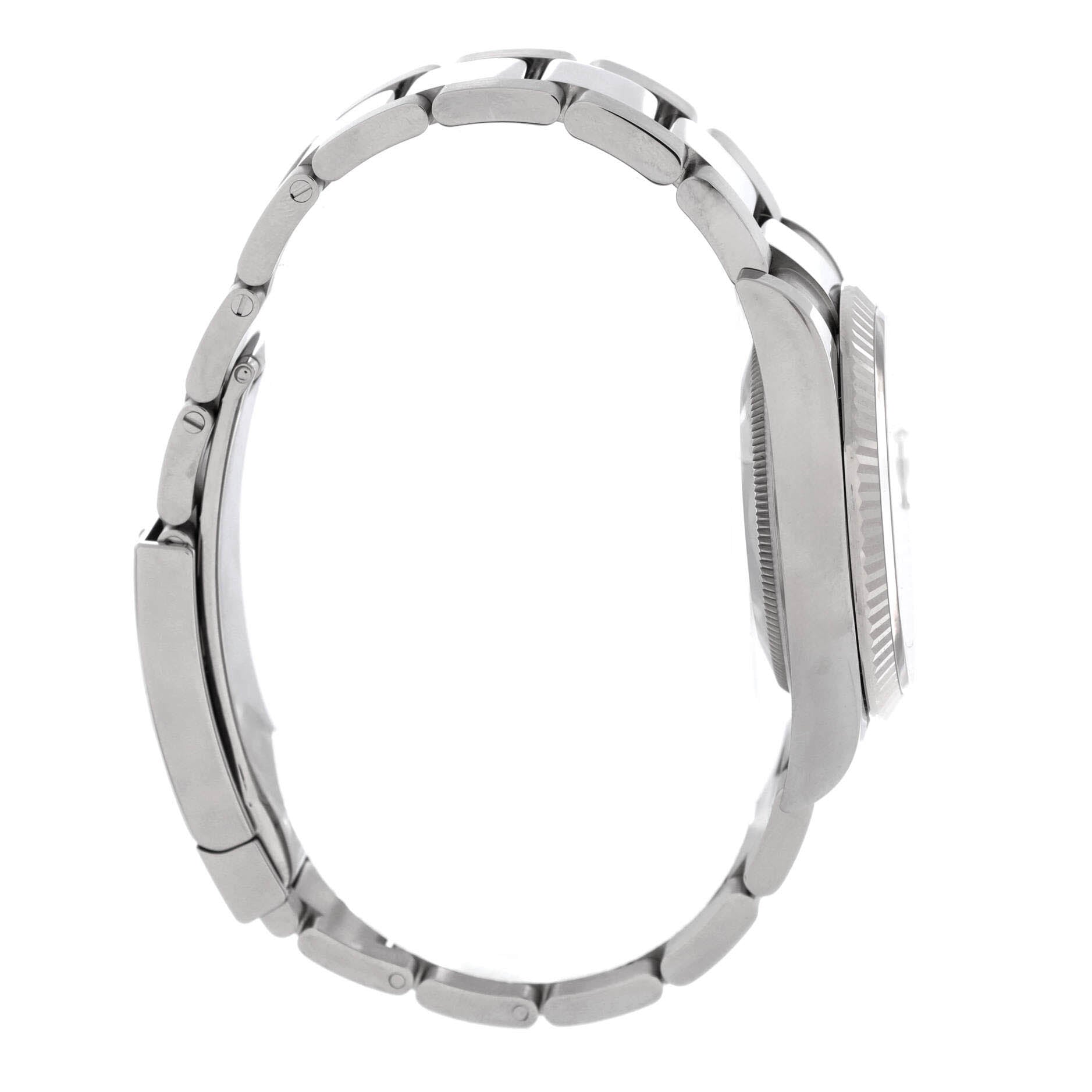 Oyster Perpetual Datejust Automatic Watch Stainless Steel and White Gold 36