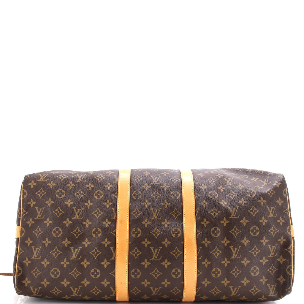 Keepall Bandouliere Bag Monogram Canvas 55