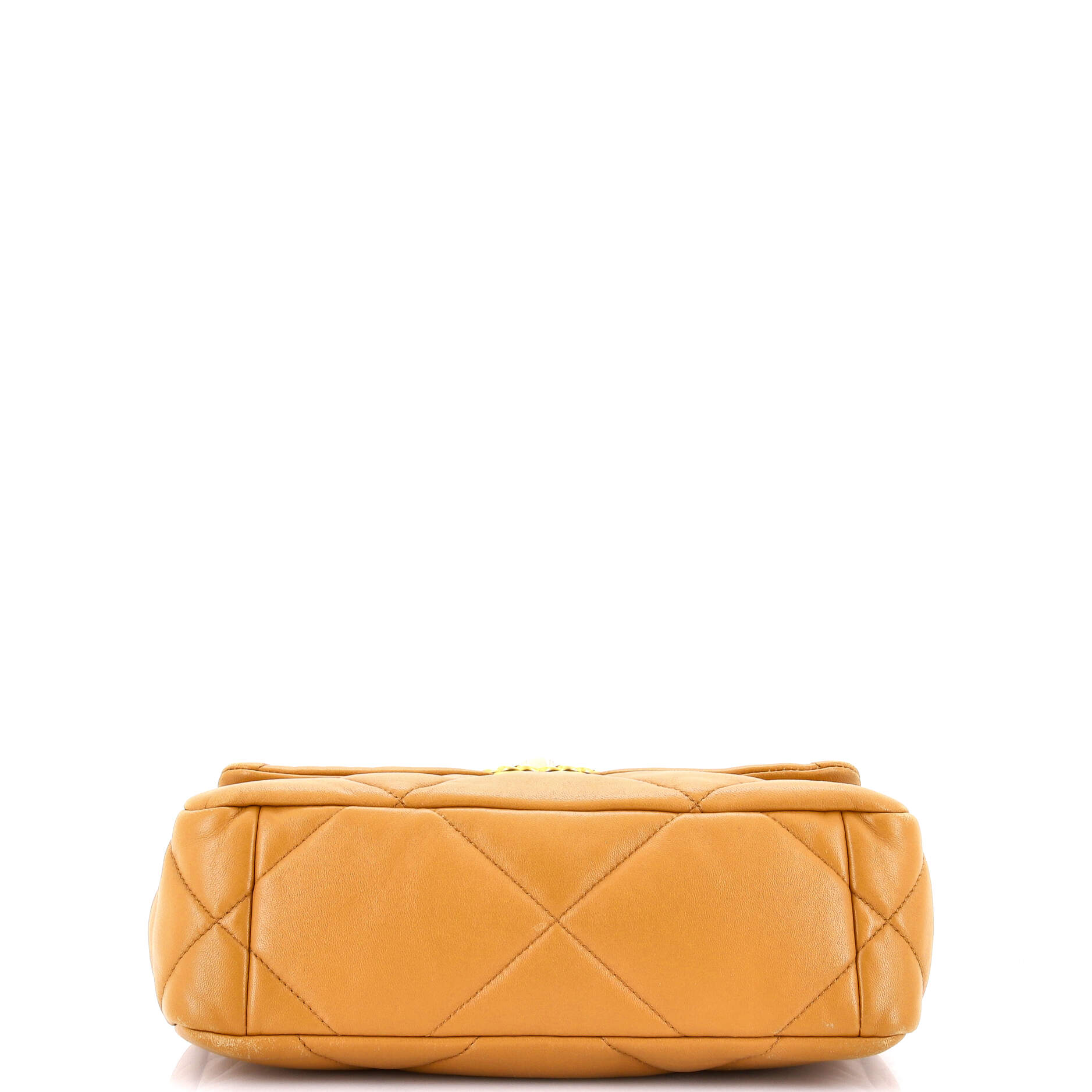 19 Flap Bag Quilted Leather Medium