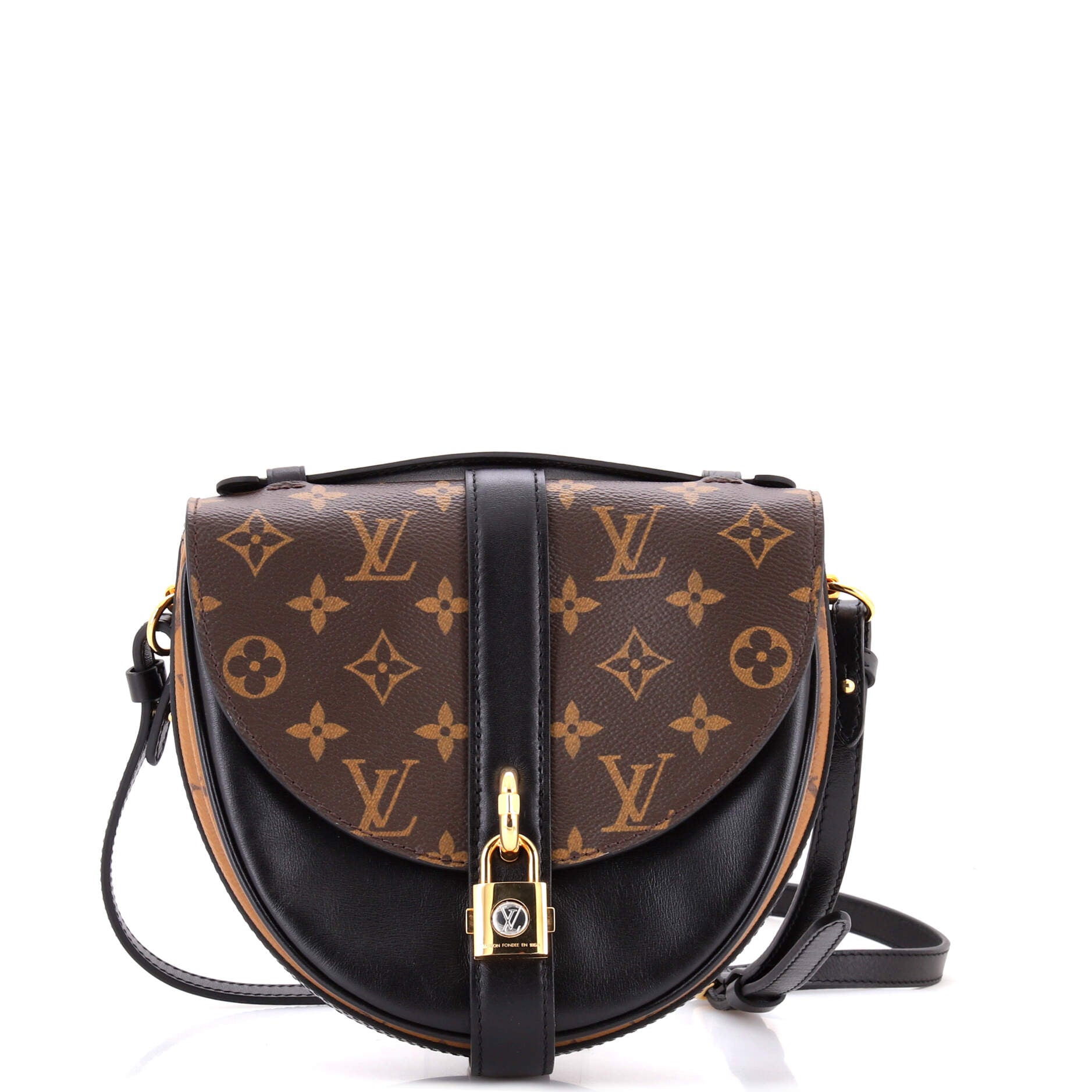 Chantilly Lock Handbag Monogram Canvas and Leather