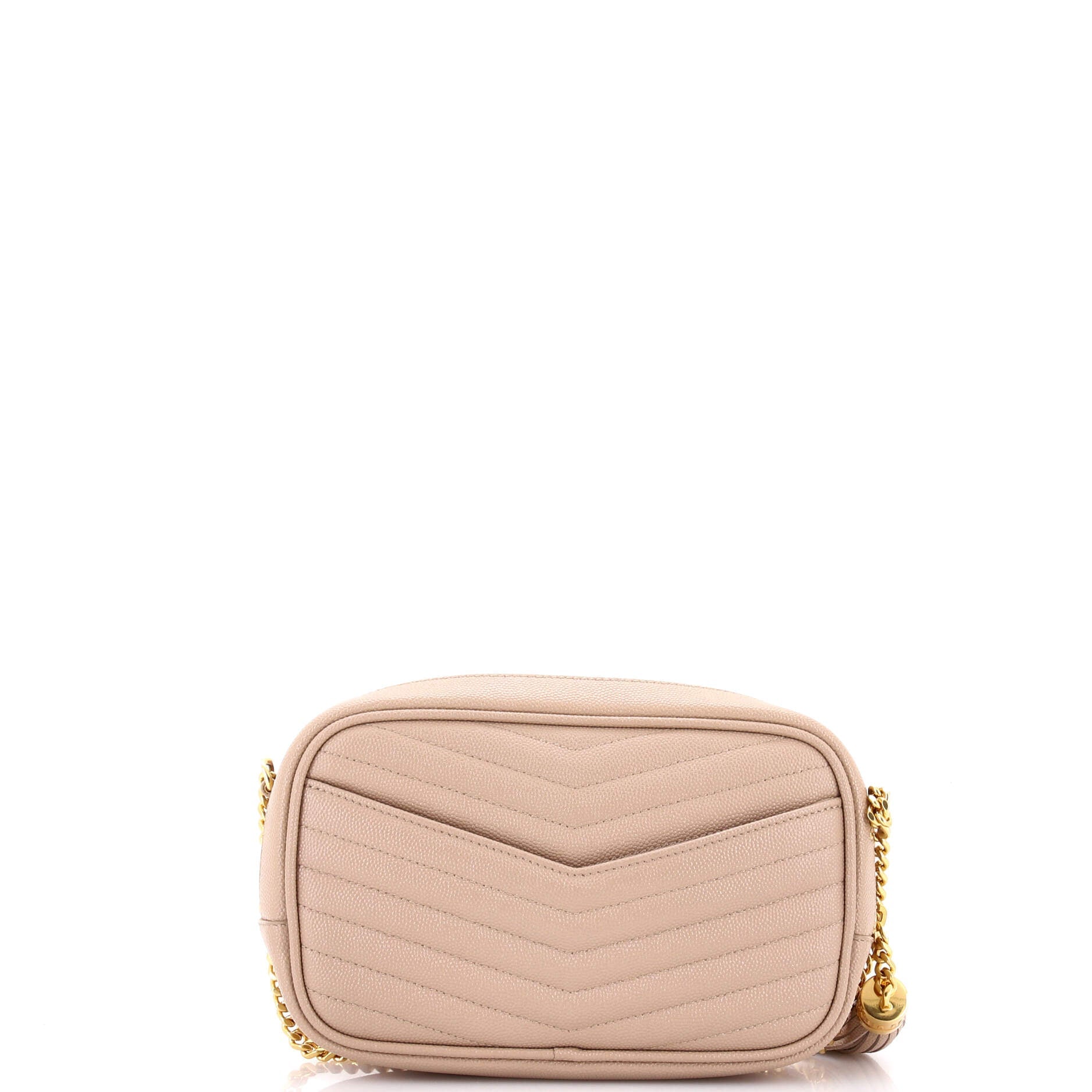 Lou Camera Bag Matelasse Chevron Leather Mini