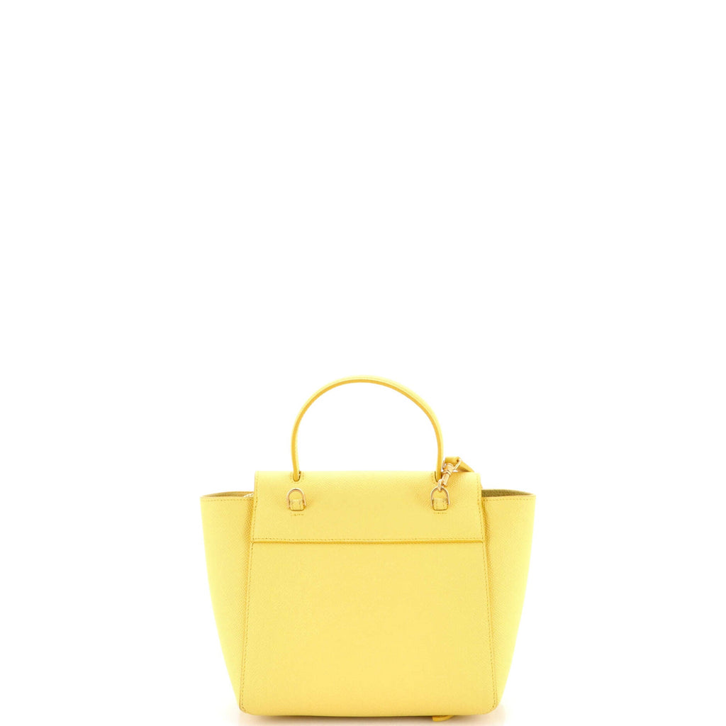 Belt Bag Textured Leather Nano
