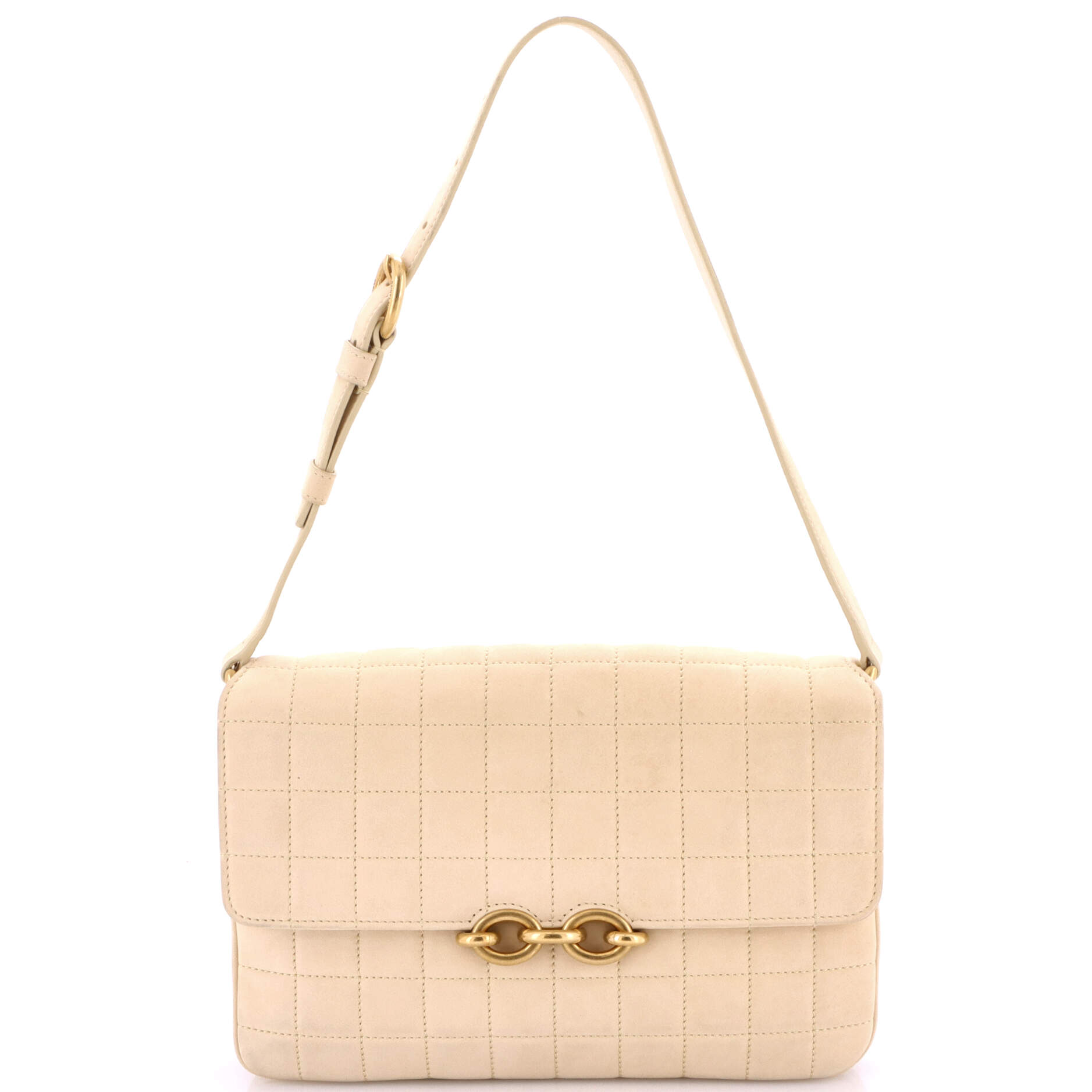 Le Maillon Shoulder Bag Quilted Leather Medium