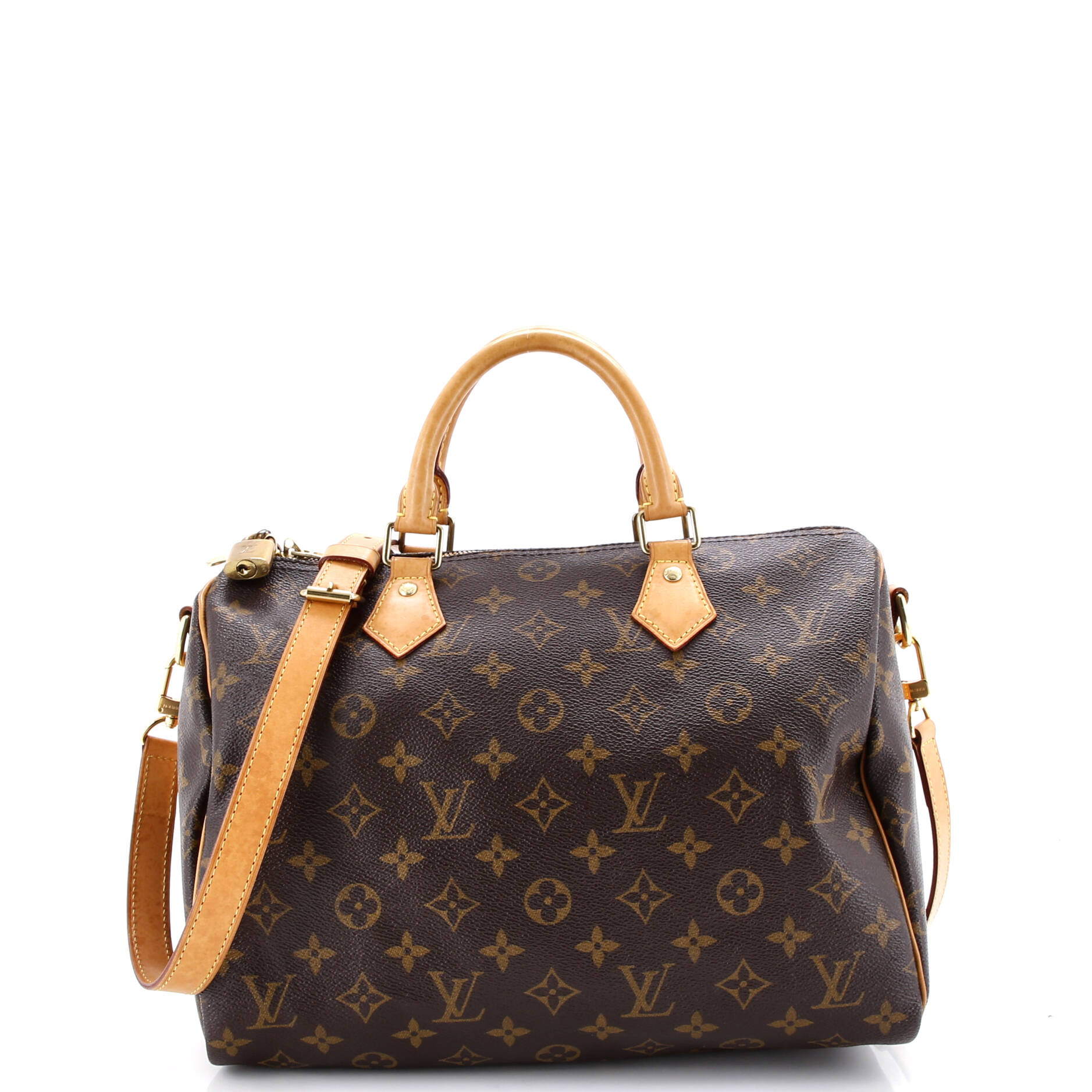 Speedy Bandouliere Bag Monogram Canvas 30