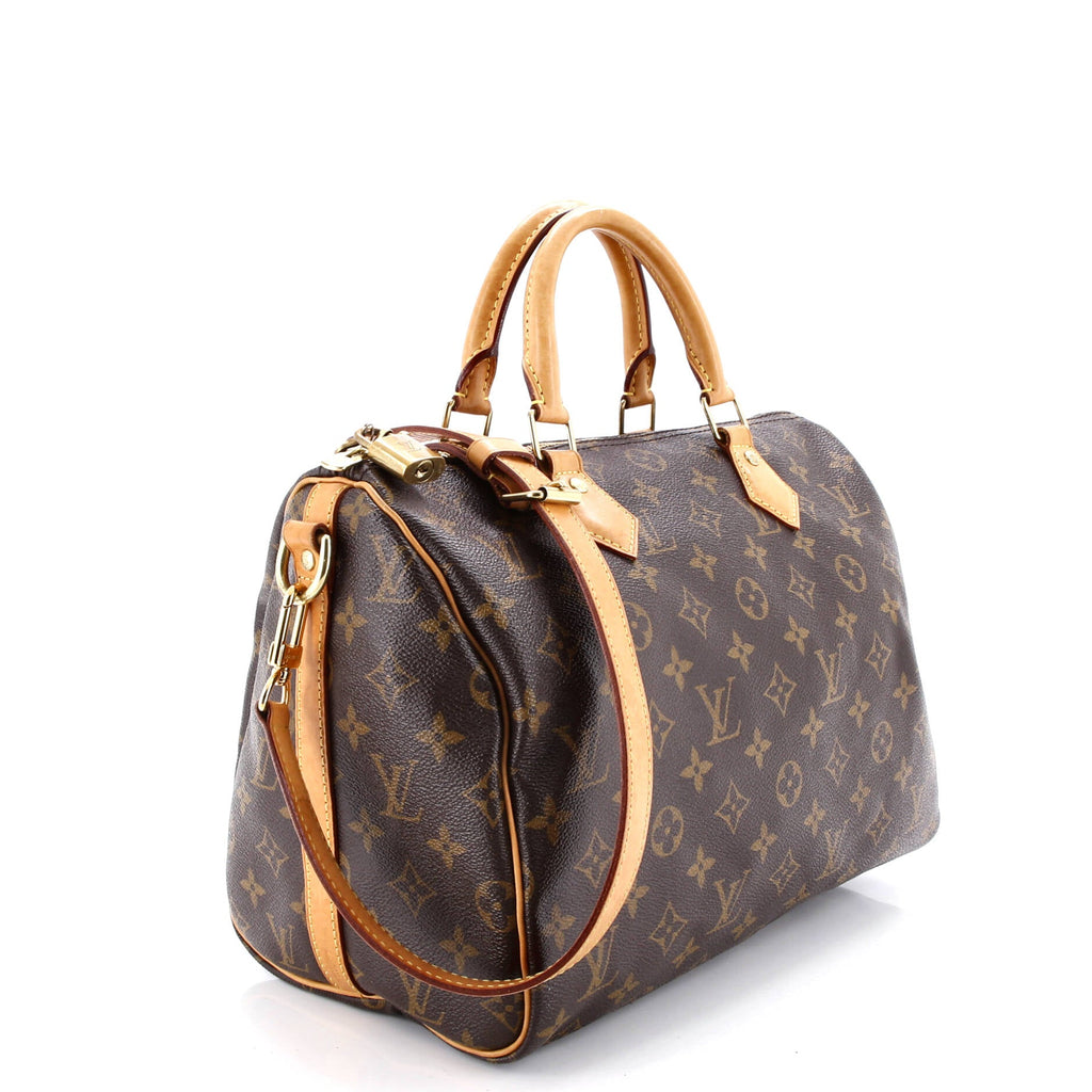 Speedy Bandouliere Bag Monogram Canvas 30