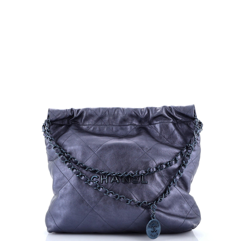 22 Chain Hobo Quilted Calfskin Small