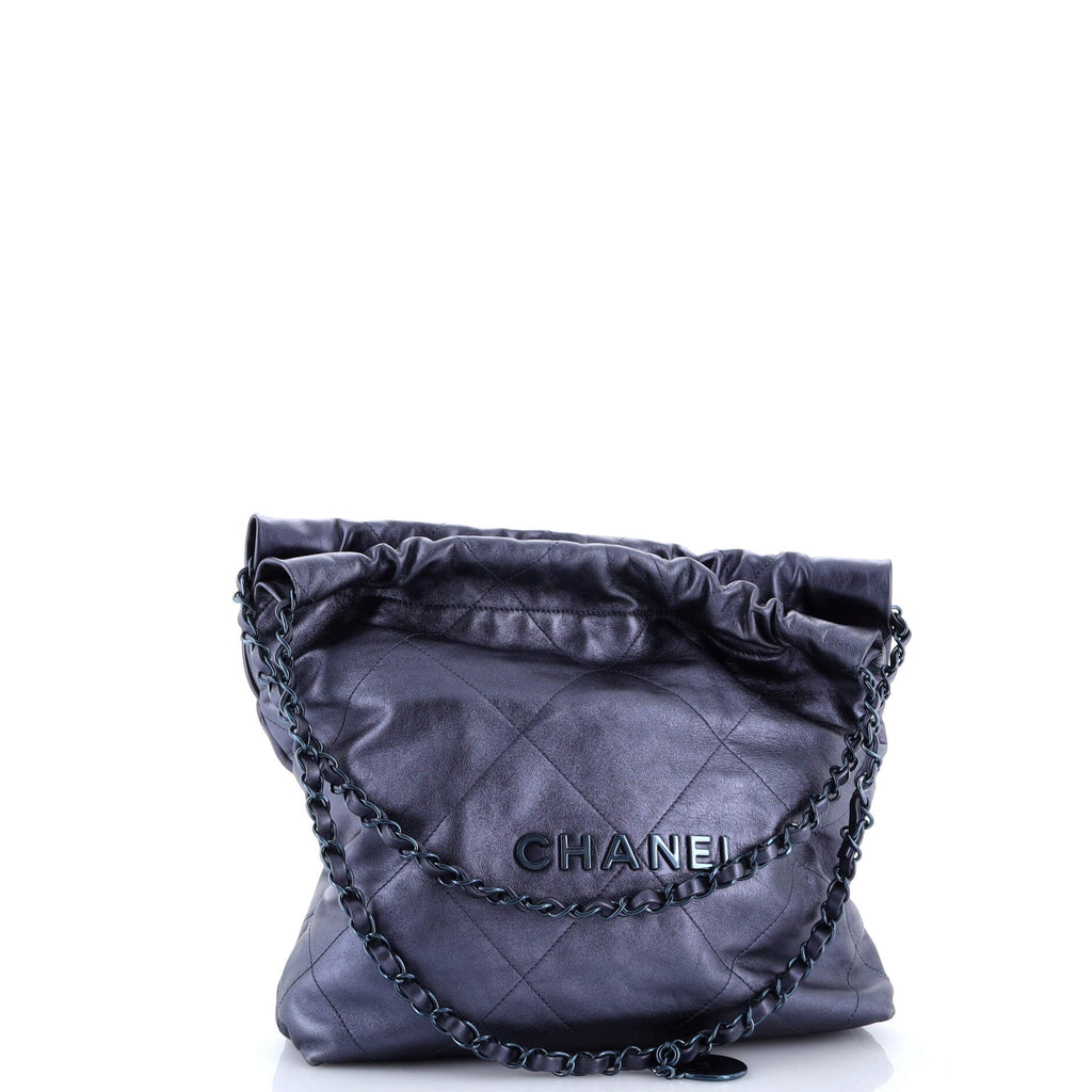 22 Chain Hobo Quilted Calfskin Small
