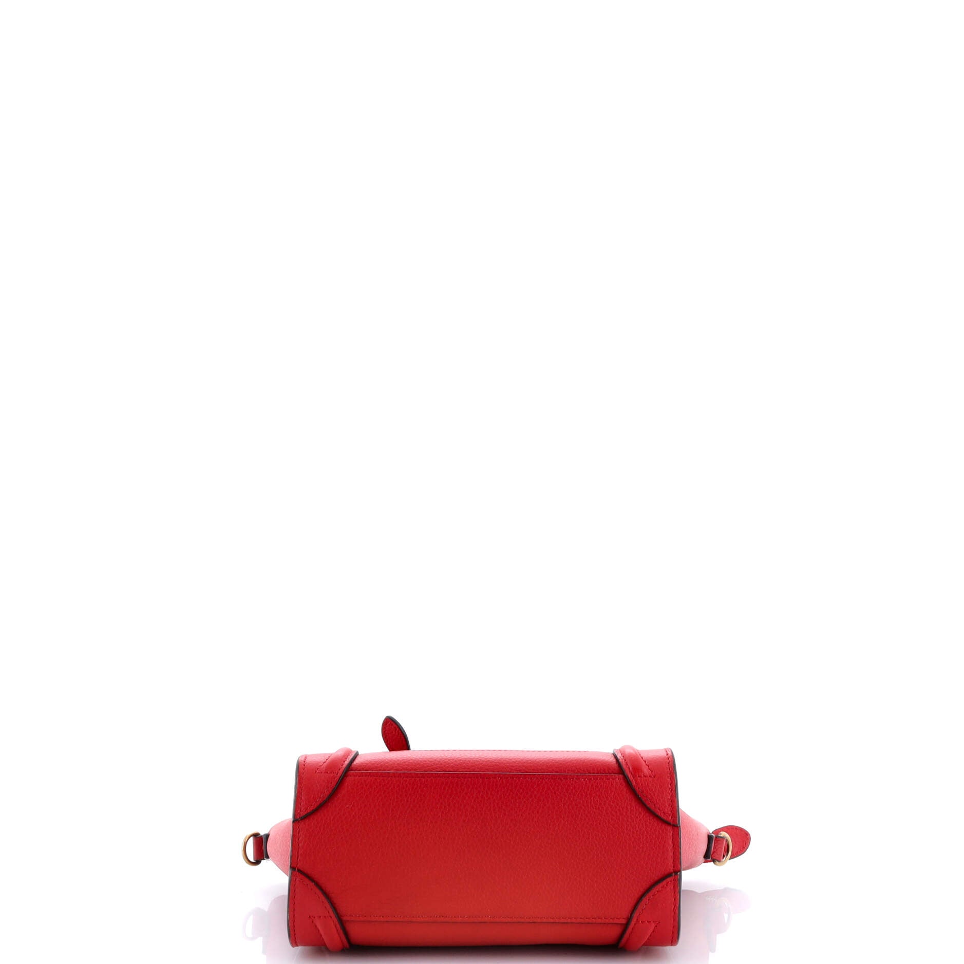 Luggage Bag Grainy Leather Nano