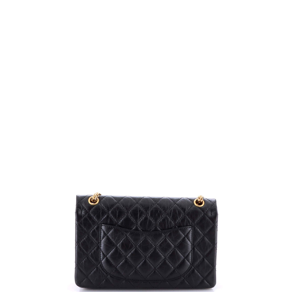 Reissue 2.55 Flap Bag Chevron Aged Calfskin 226