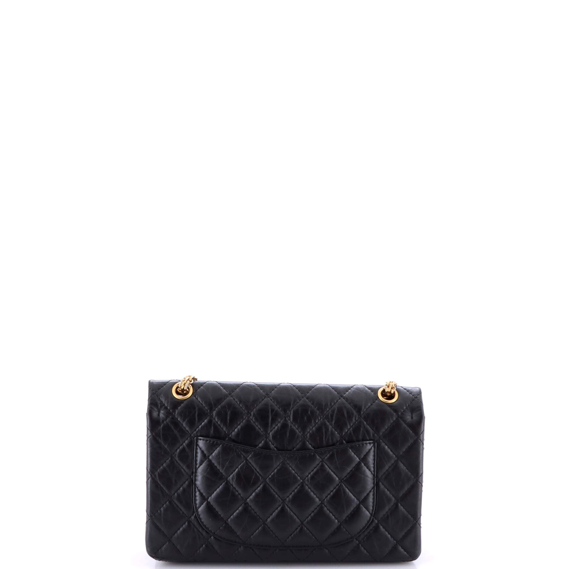 Reissue 2.55 Flap Bag Chevron Aged Calfskin 226