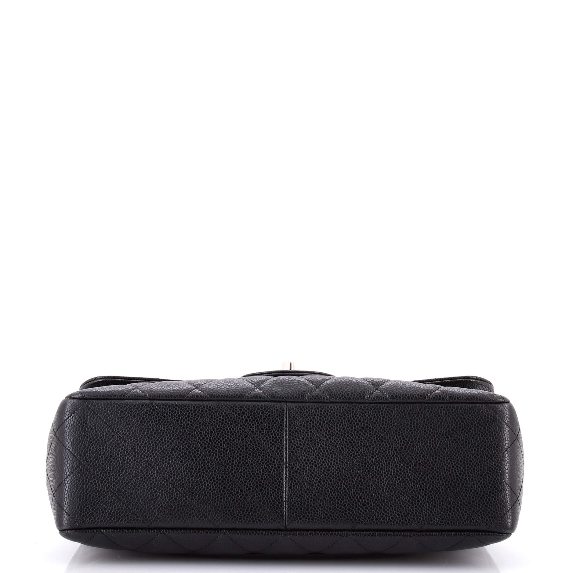 Classic Double Flap Bag Quilted Caviar Jumbo