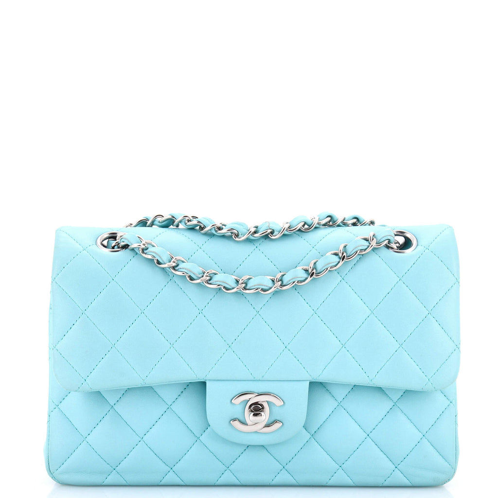 Classic Double Flap Bag Quilted Lambskin Small