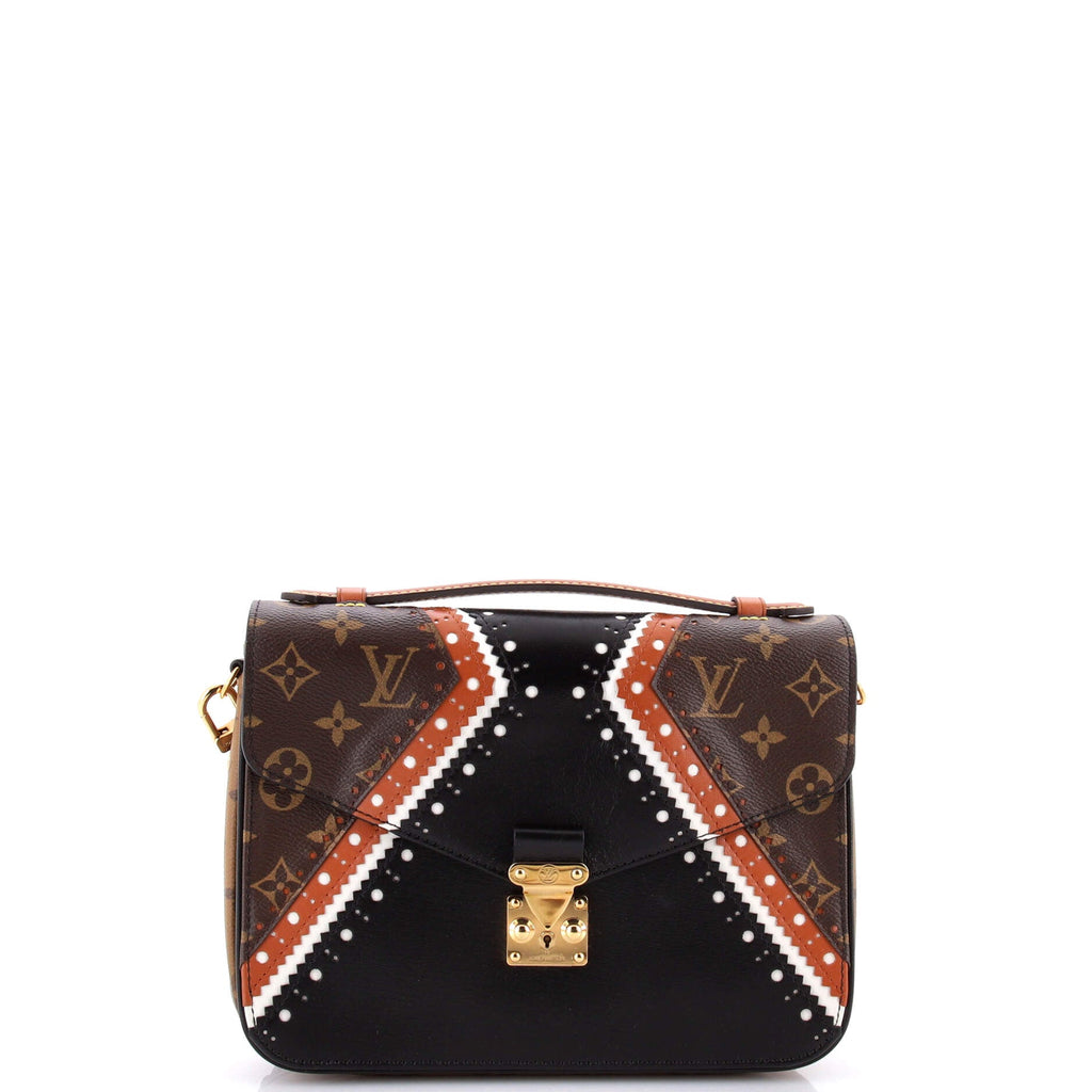 Pochette Metis Limited Edition Brogue Reverse Monogram Canvas and Leather