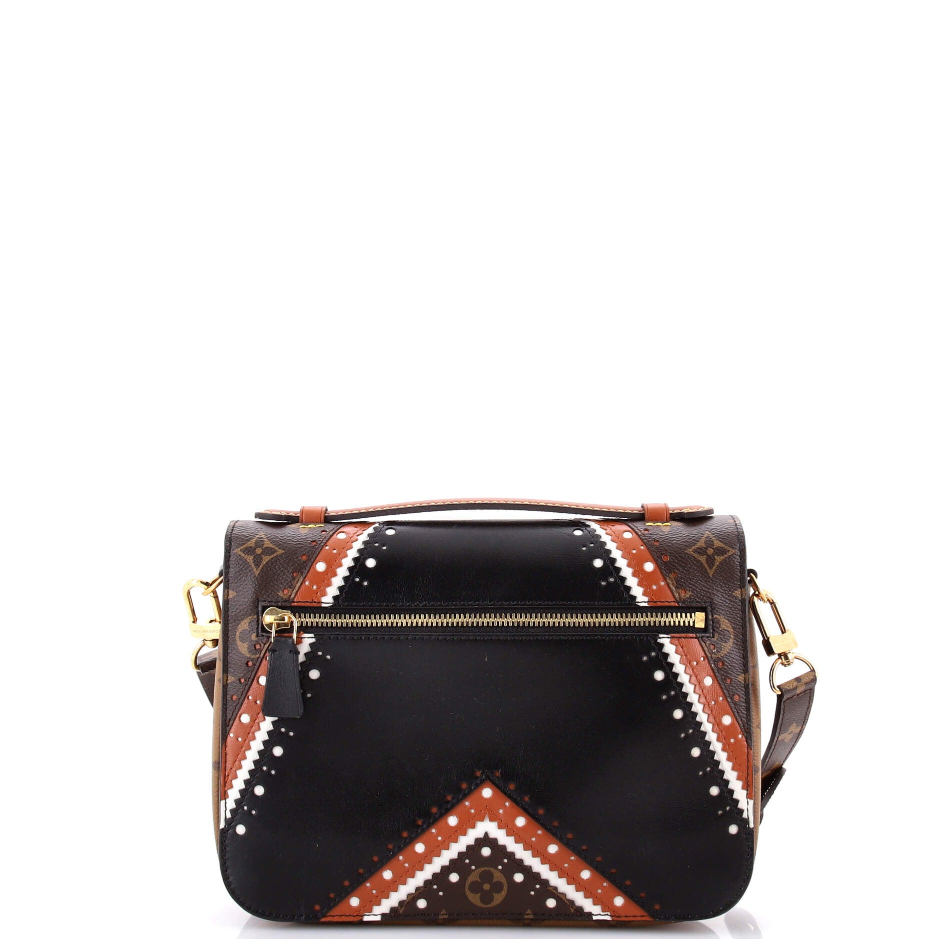 Pochette Metis Limited Edition Brogue Reverse Monogram Canvas and Leather