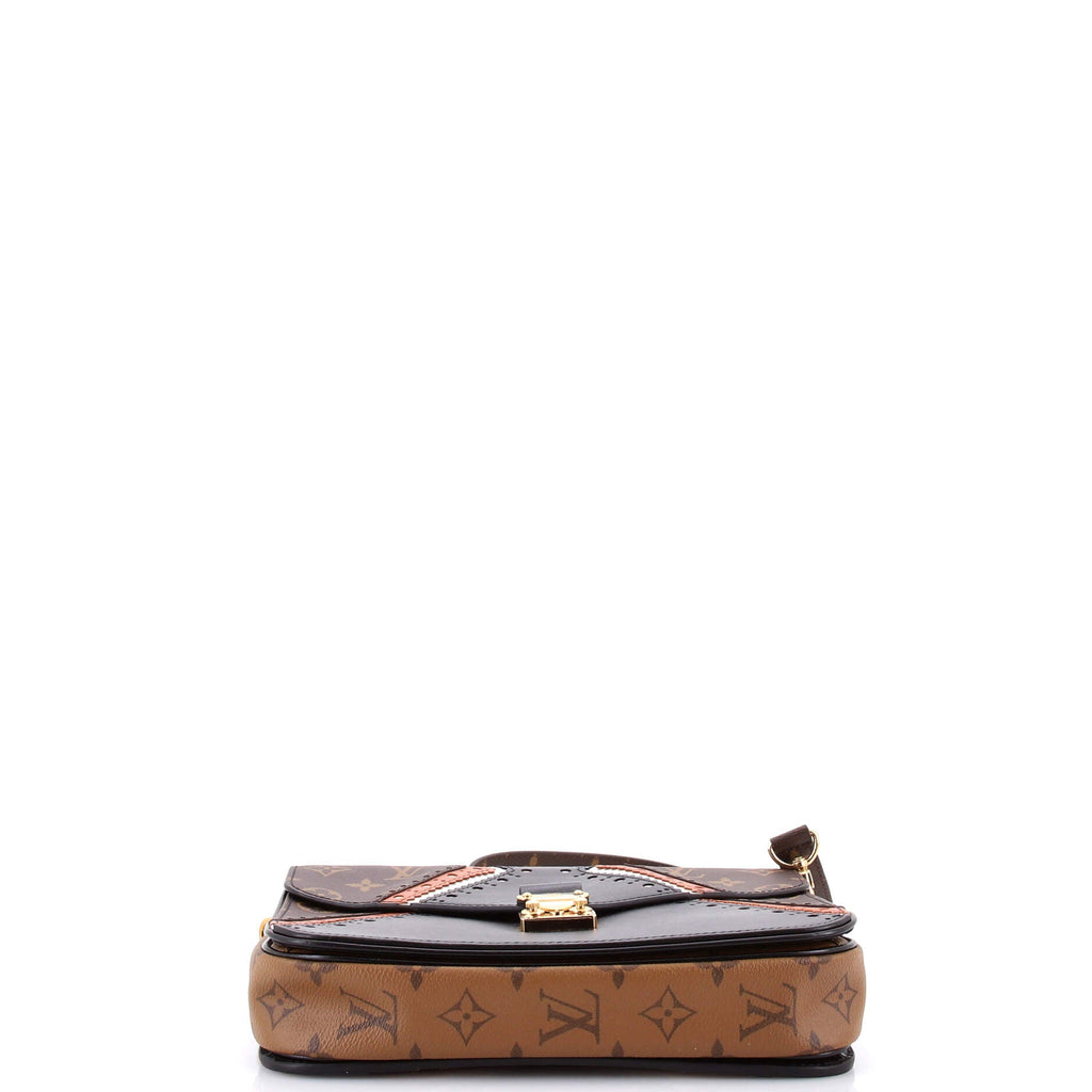 Pochette Metis Limited Edition Brogue Reverse Monogram Canvas and Leather