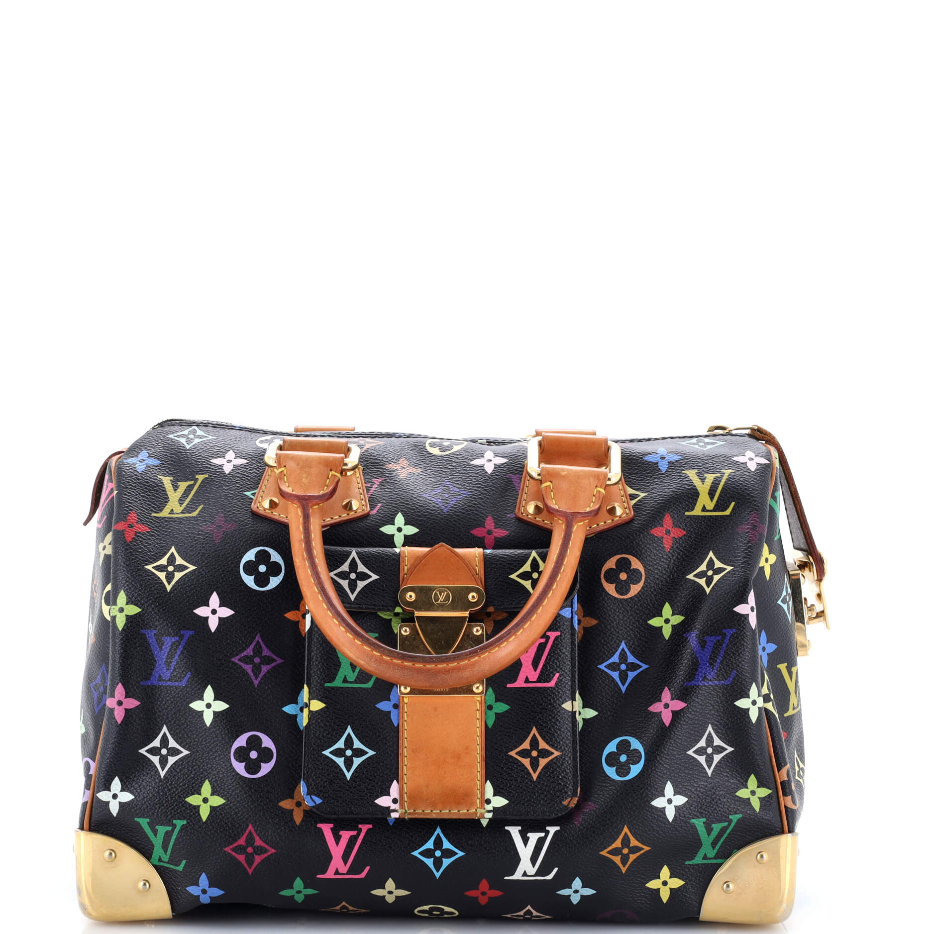 Speedy Handbag Monogram Multicolor 30