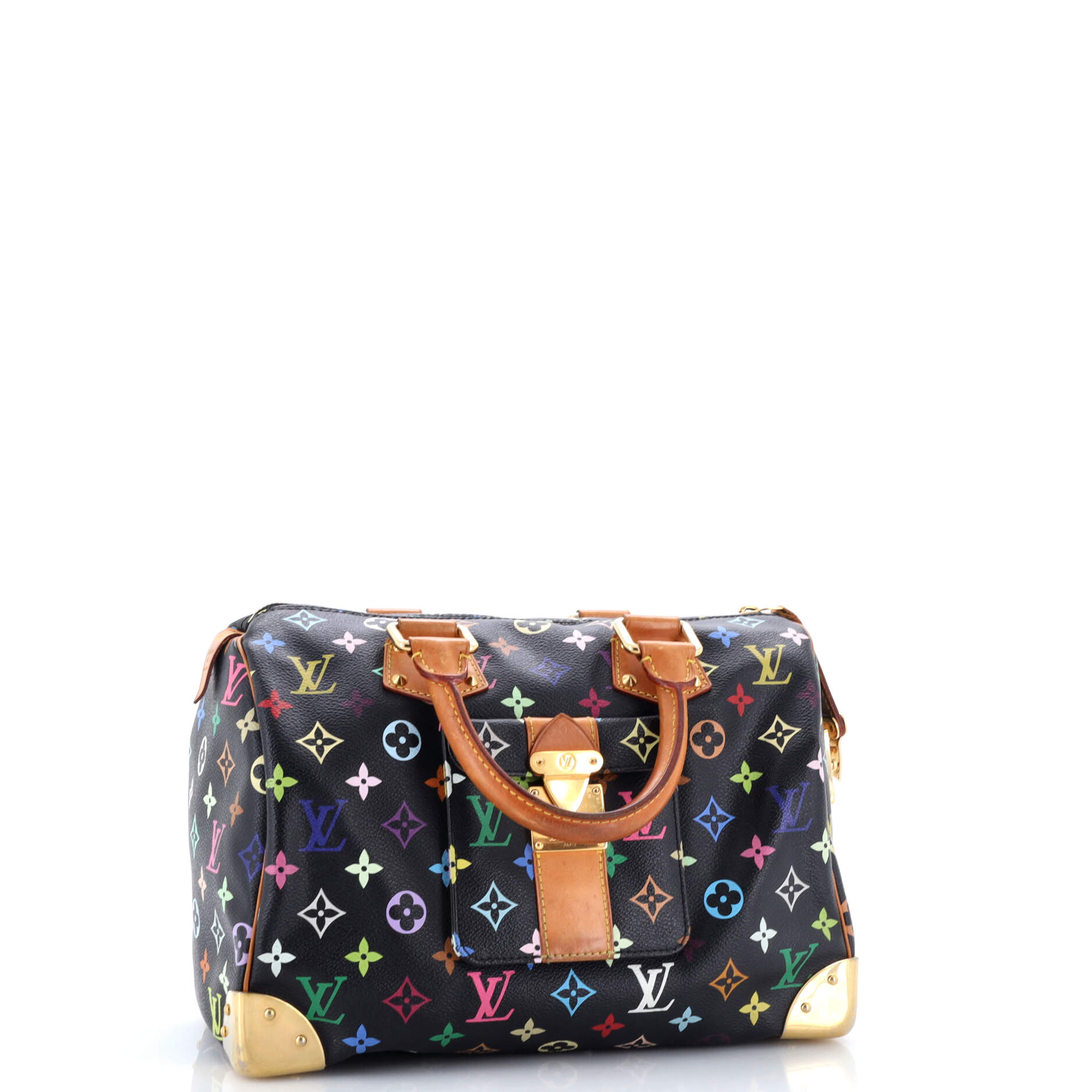 Speedy Handbag Monogram Multicolor 30