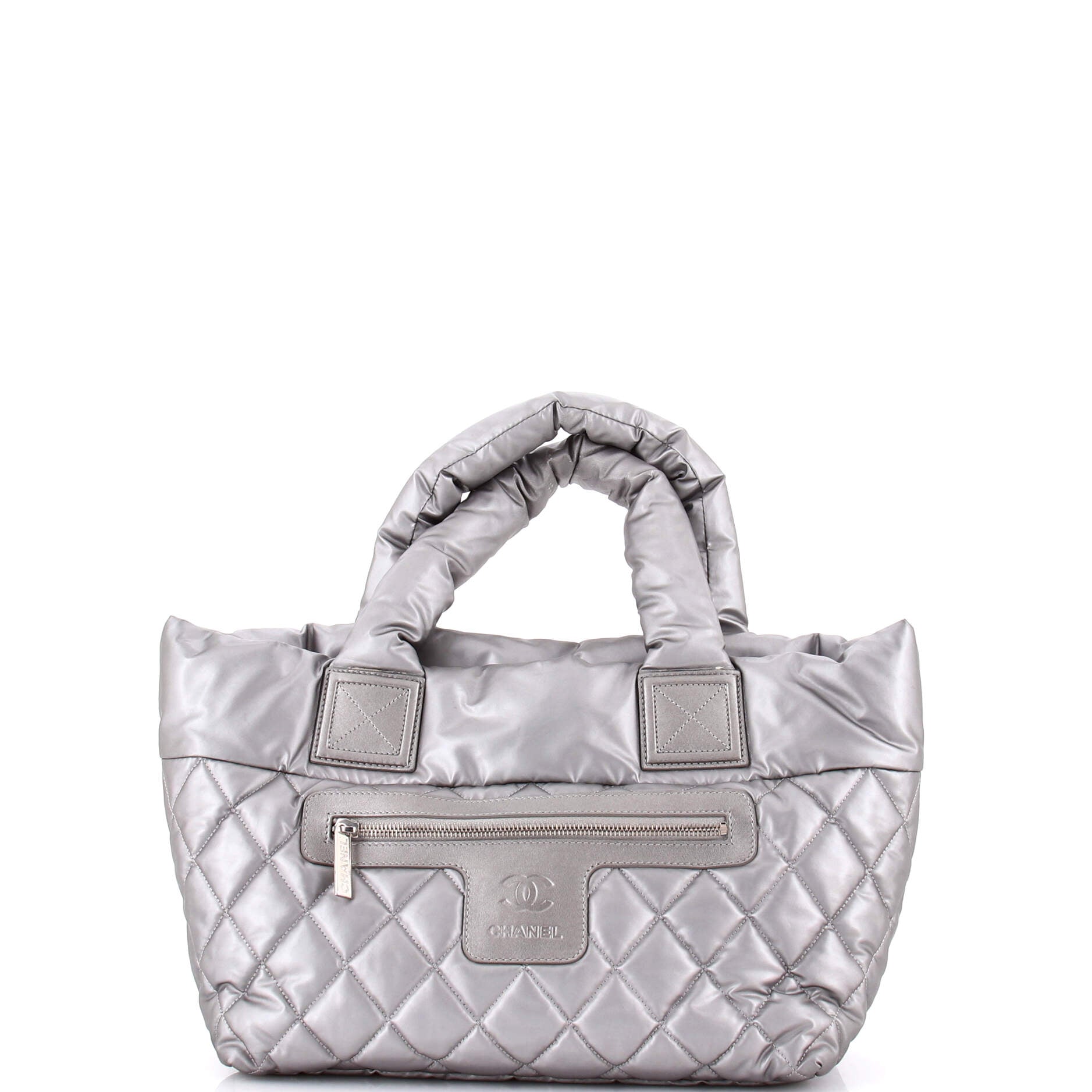 Coco Cocoon Reversible Tote Quilted Nylon Small