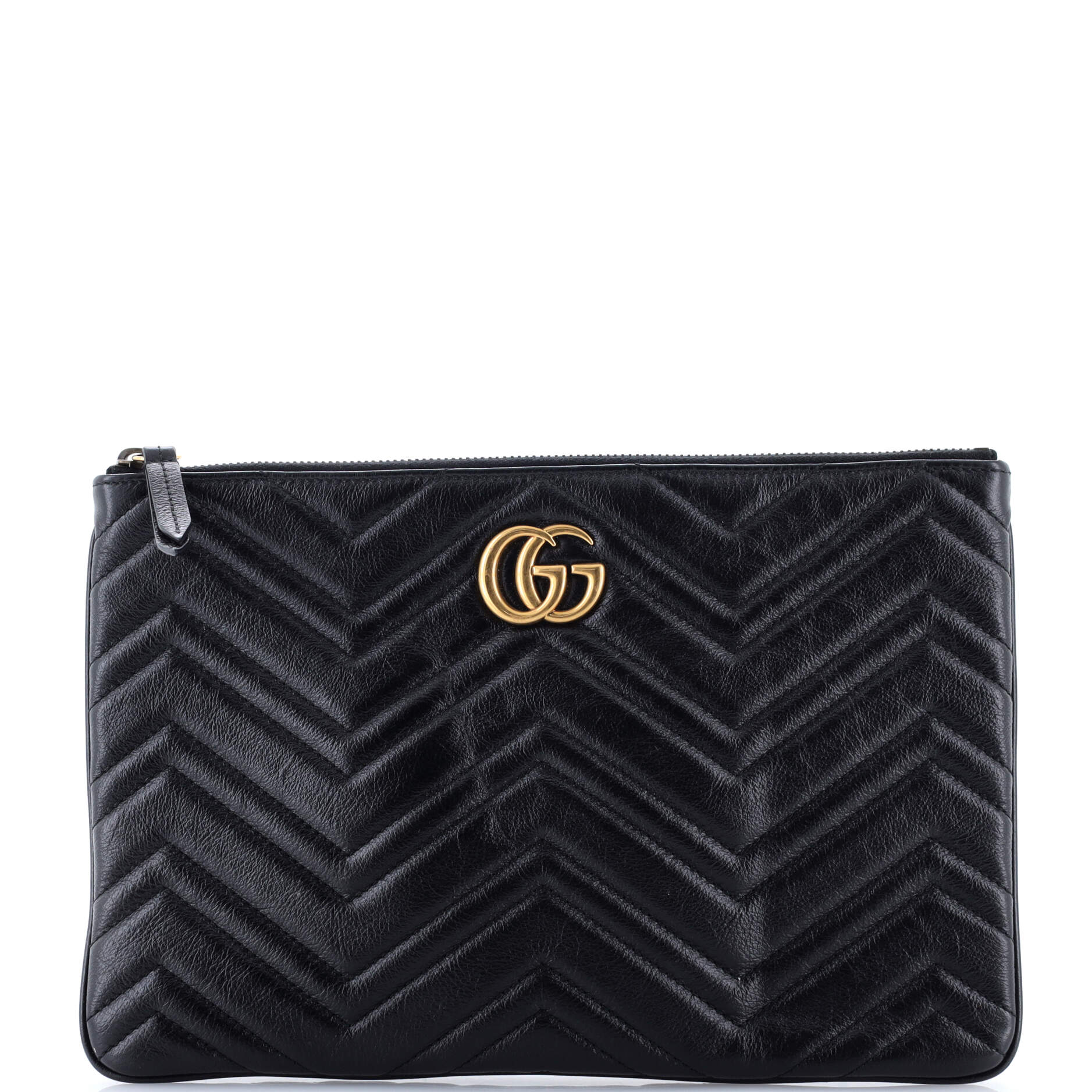 GG Marmont Clutch Matelasse Leather
