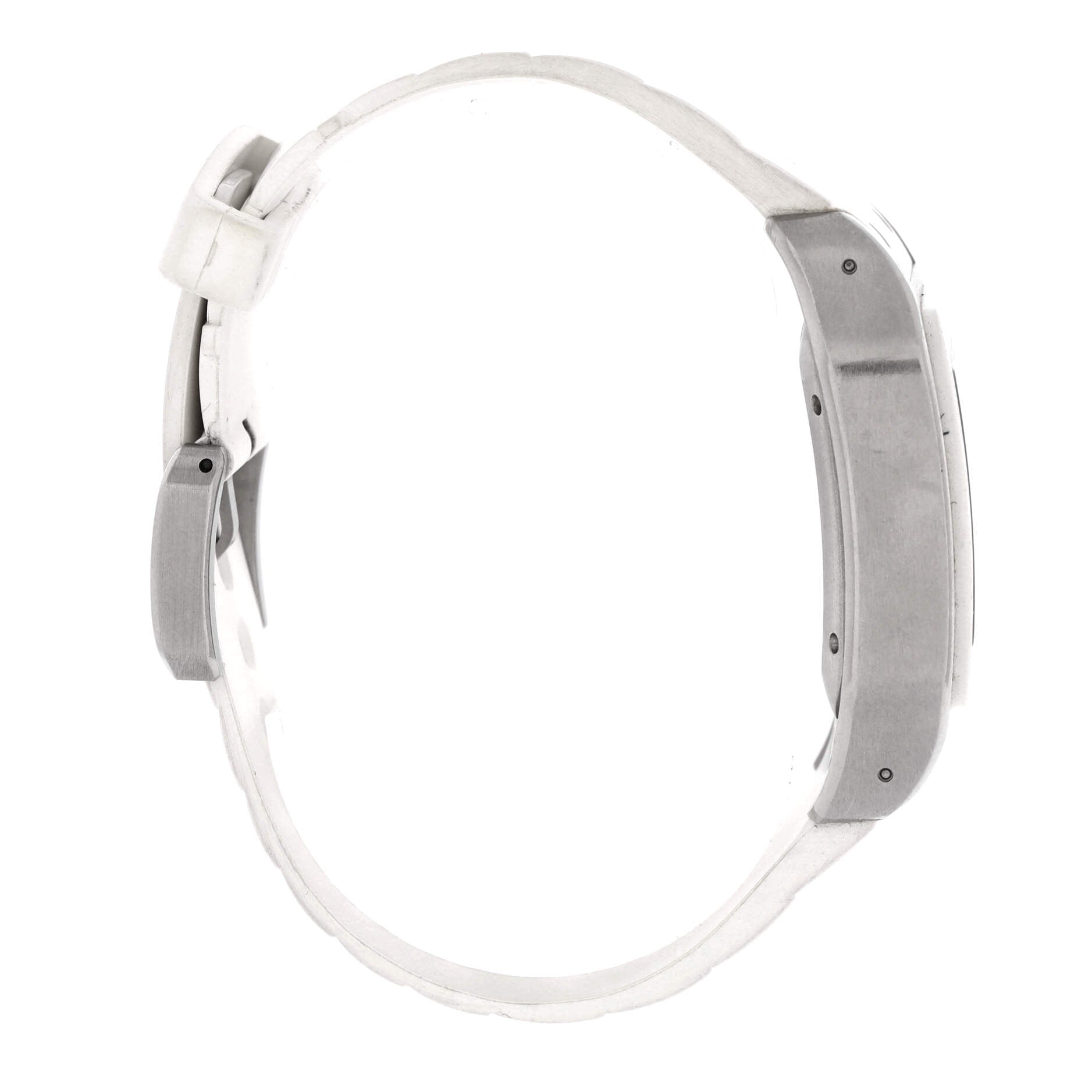 Santos 100 Automatic Watch Stainless Steel and Rubber 33