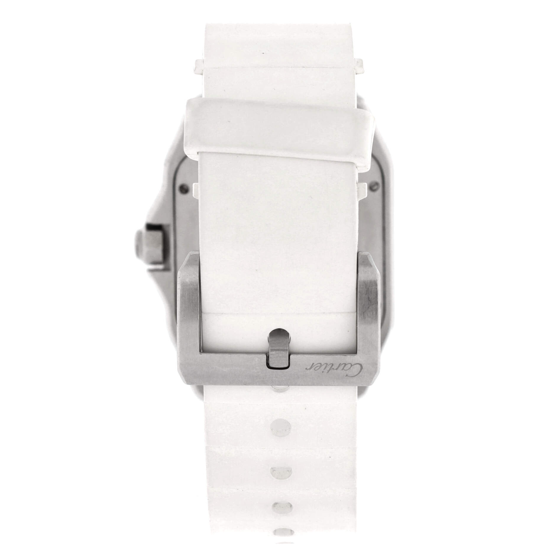 Santos 100 Automatic Watch Stainless Steel and Rubber 33