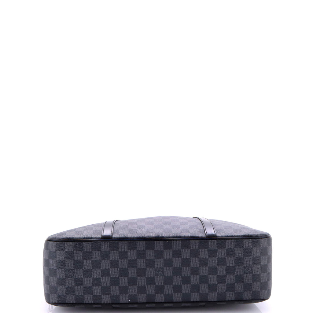 Jorn Briefcase Damier Graphite
