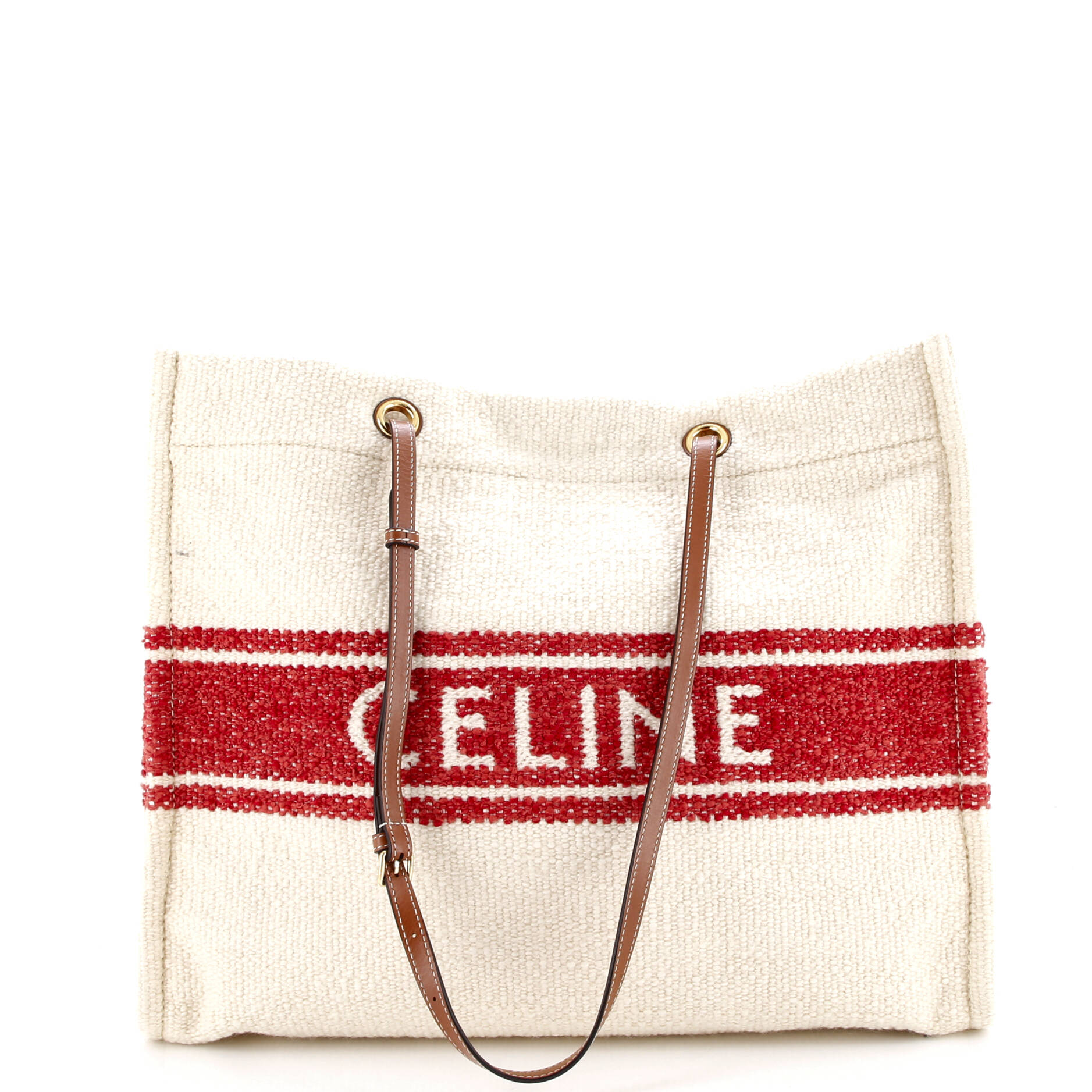 Plein Soleil Squared Cabas Tote Canvas