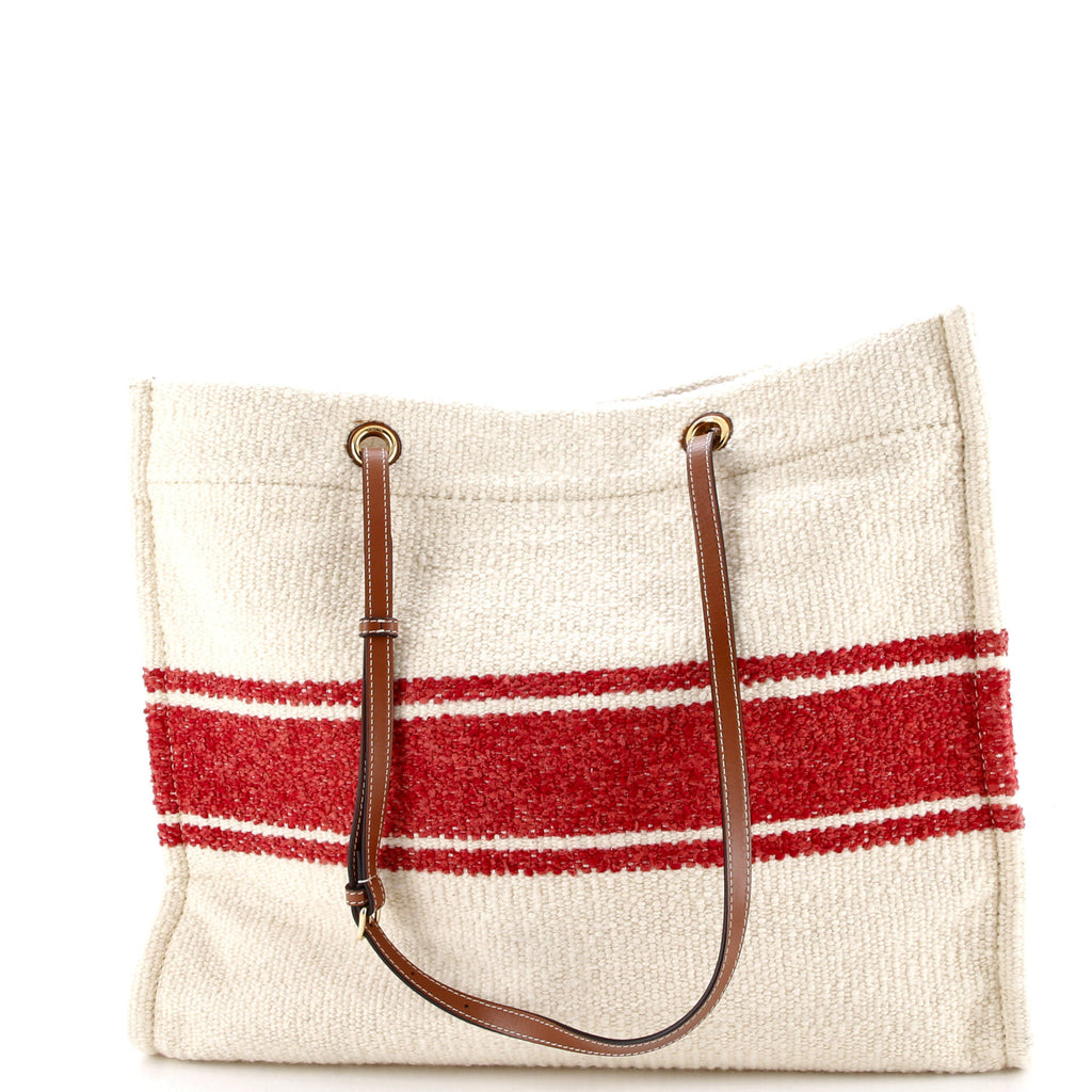 Plein Soleil Squared Cabas Tote Canvas