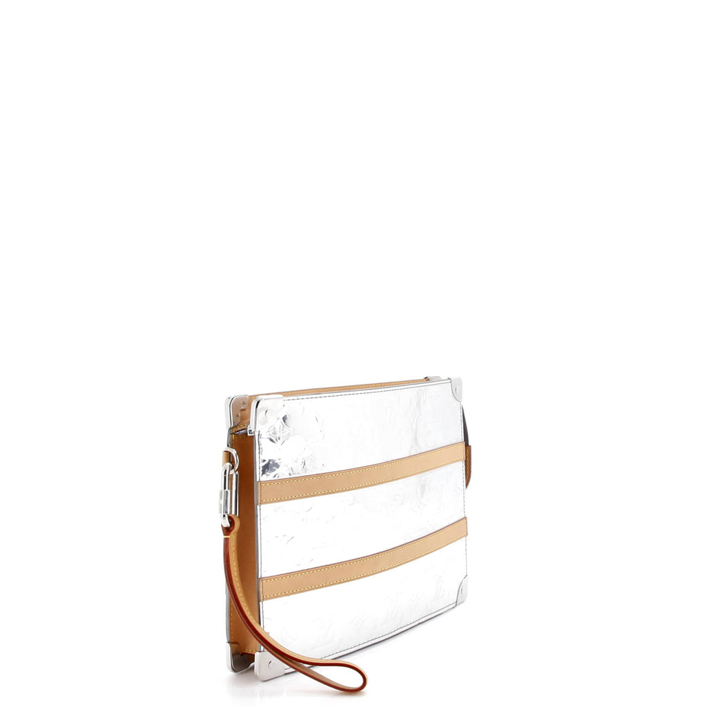 Trunk Pouch Monogram Mirror Coated Canvas