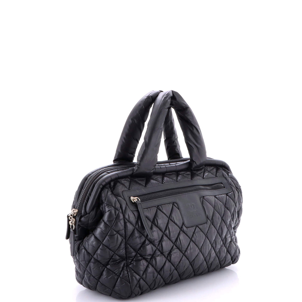 Coco Cocoon Bowling Bag Quilted Nylon Medium
