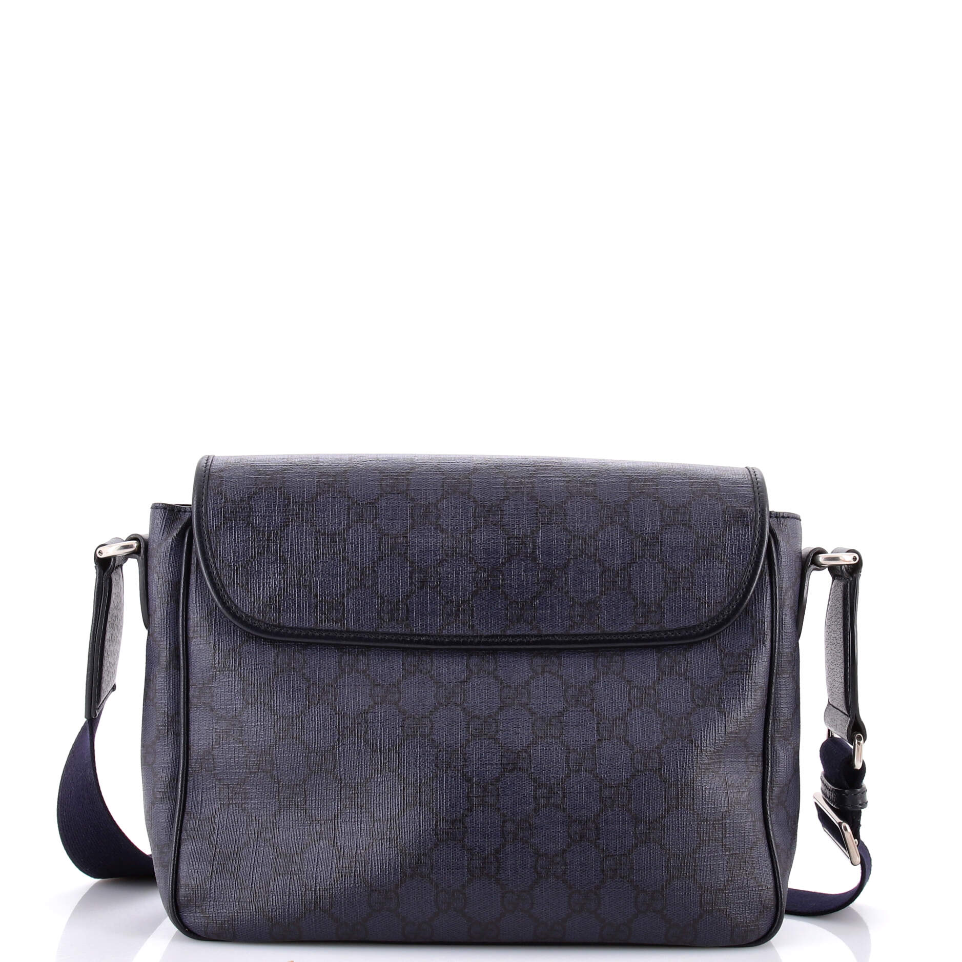 Ophidia Flap Messenger Bag GG Coated Canvas Medium
