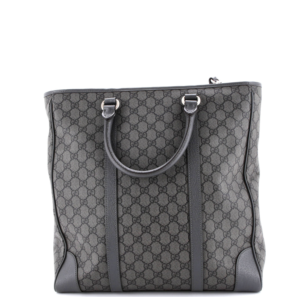Ophidia Convertible Open Tote GG Coated Canvas Tall