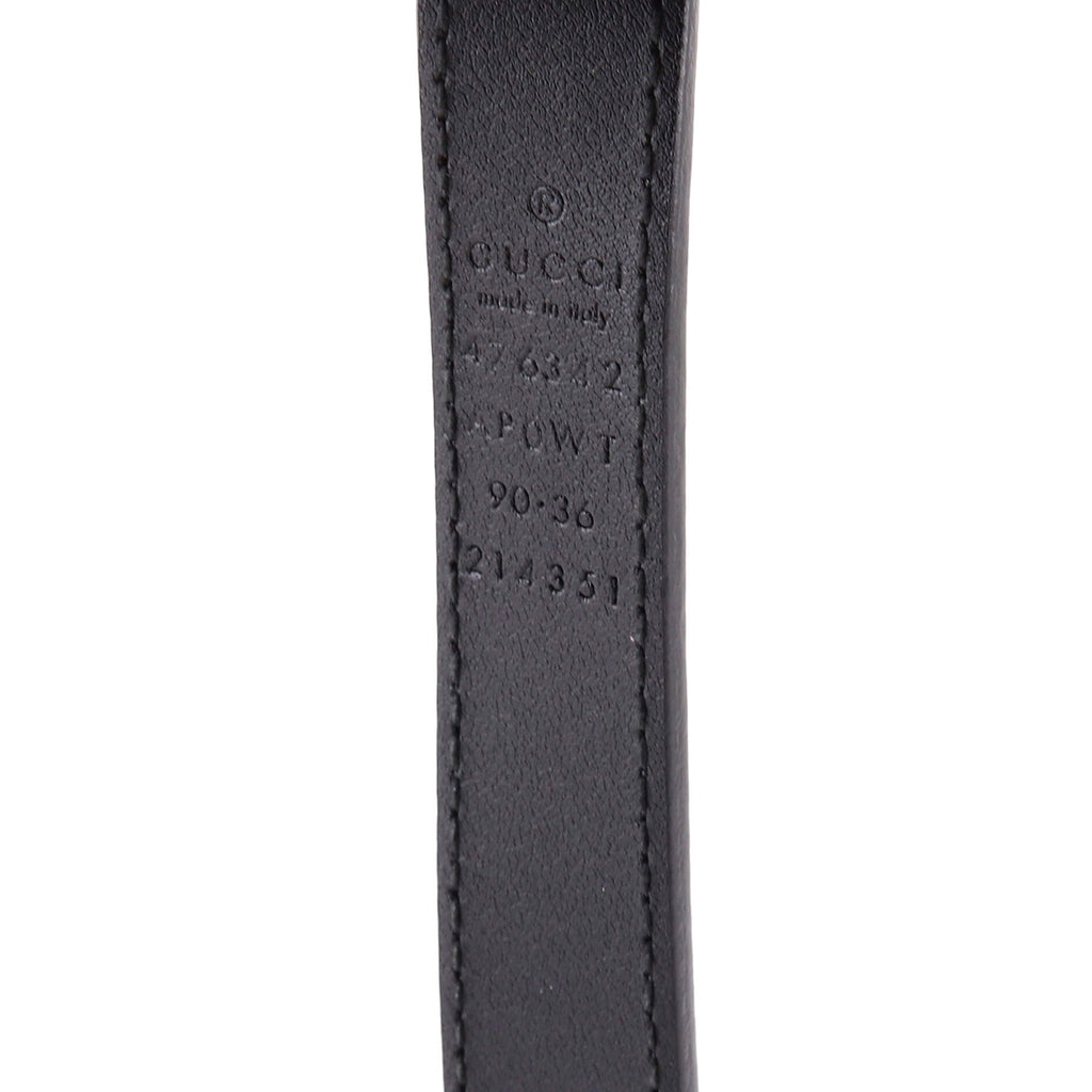 Pearly GG Marmont Belt Leather Thin 105